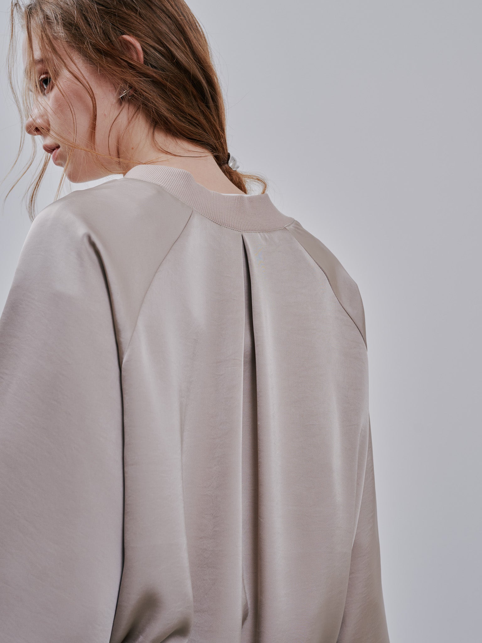 Zip Blouson[603342]light beige(03)