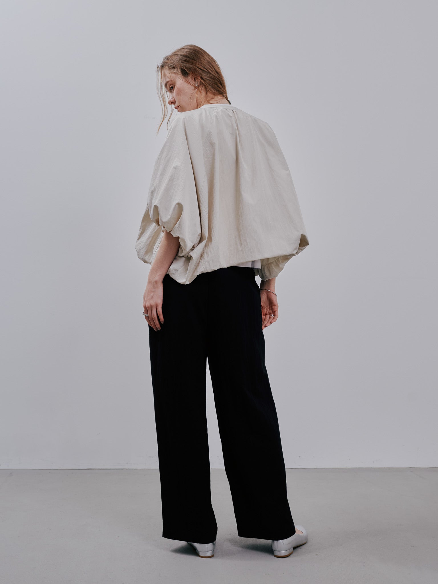 Balloon Blouson [603354] ivory(76)