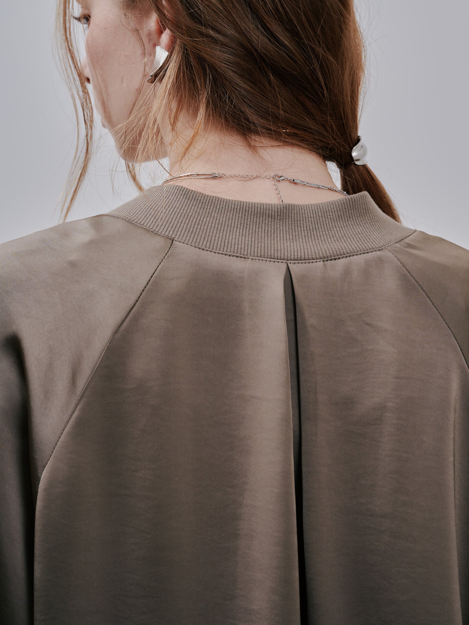 Zip Blouson[603342]mocha beige(07)