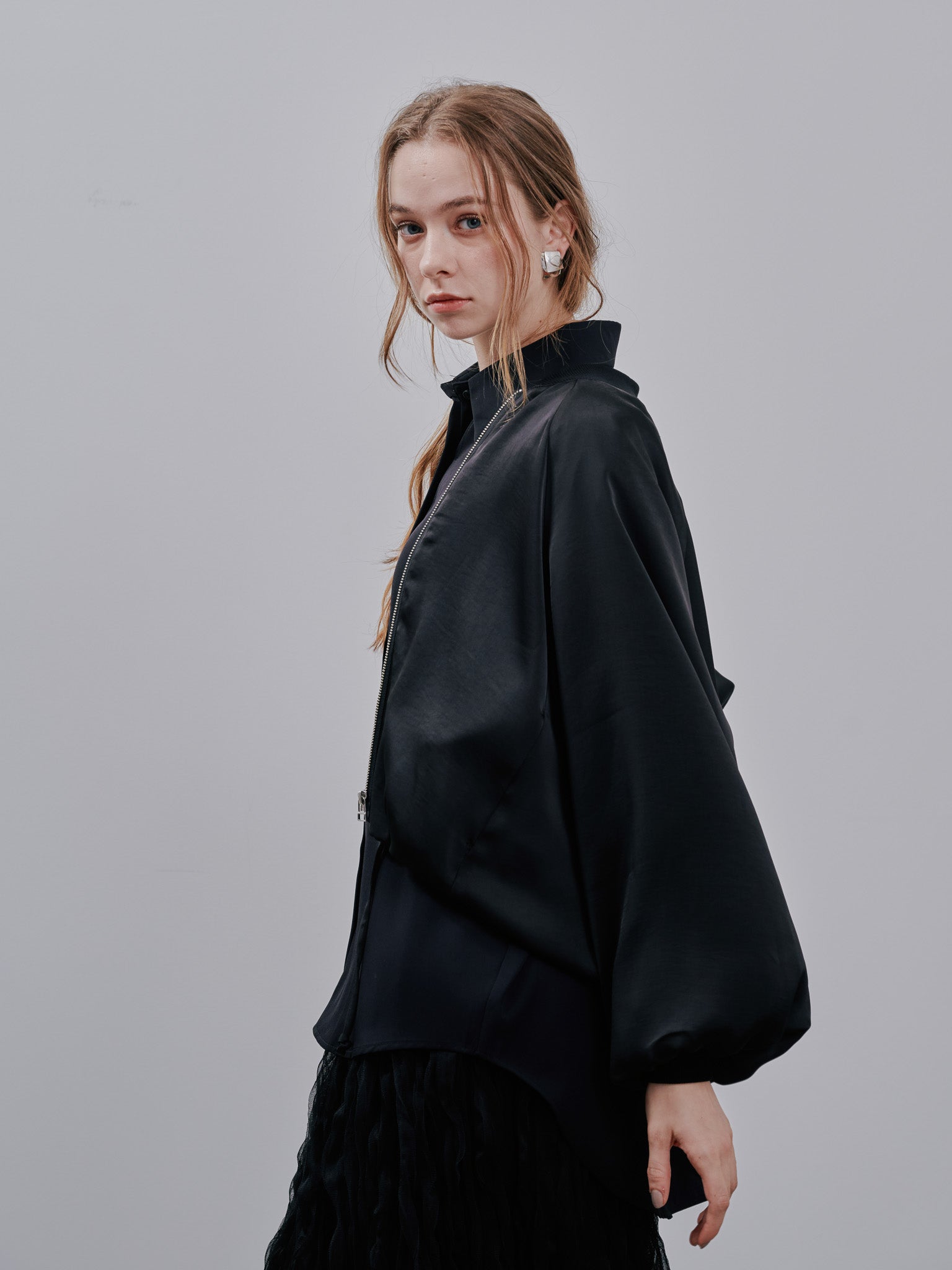 Zip Blouson[603342]black(99)