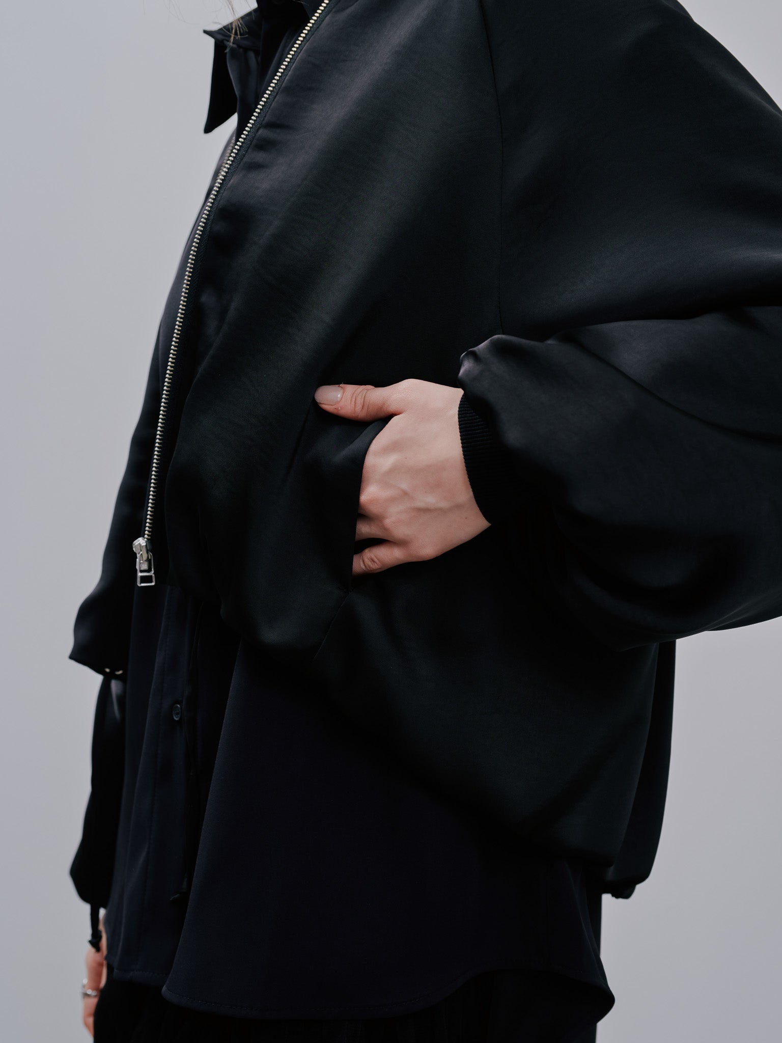 Zip Blouson[603342]black(99)