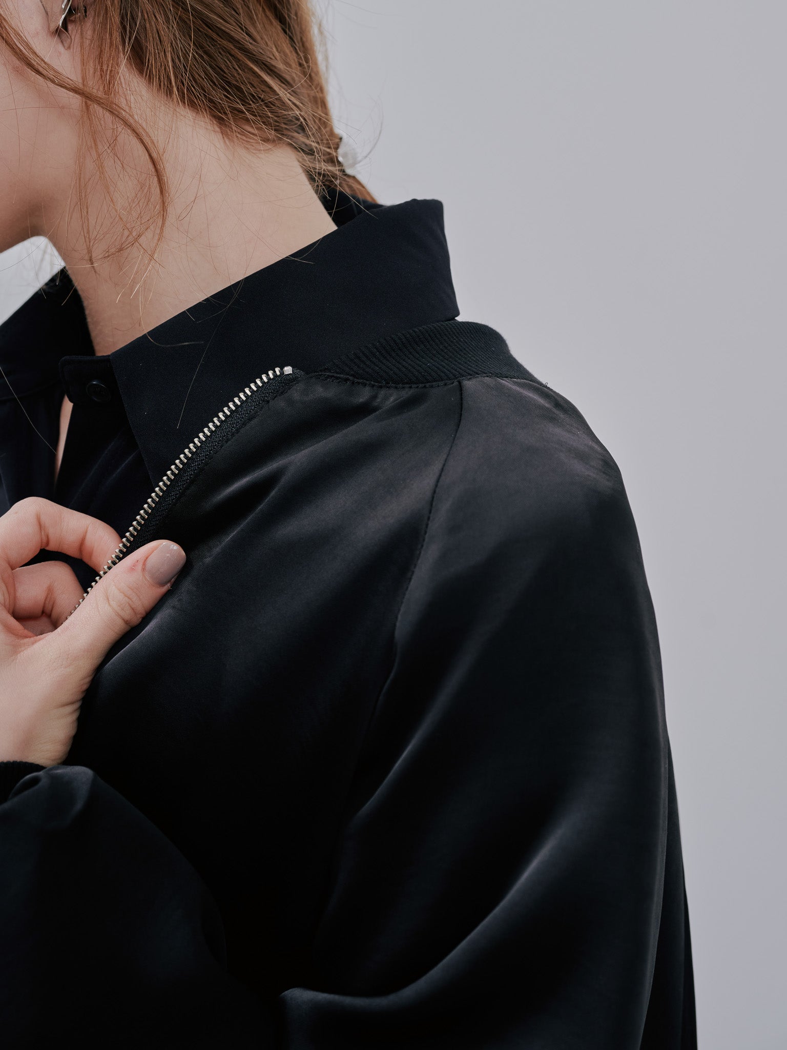 Zip Blouson[603342]black(99)