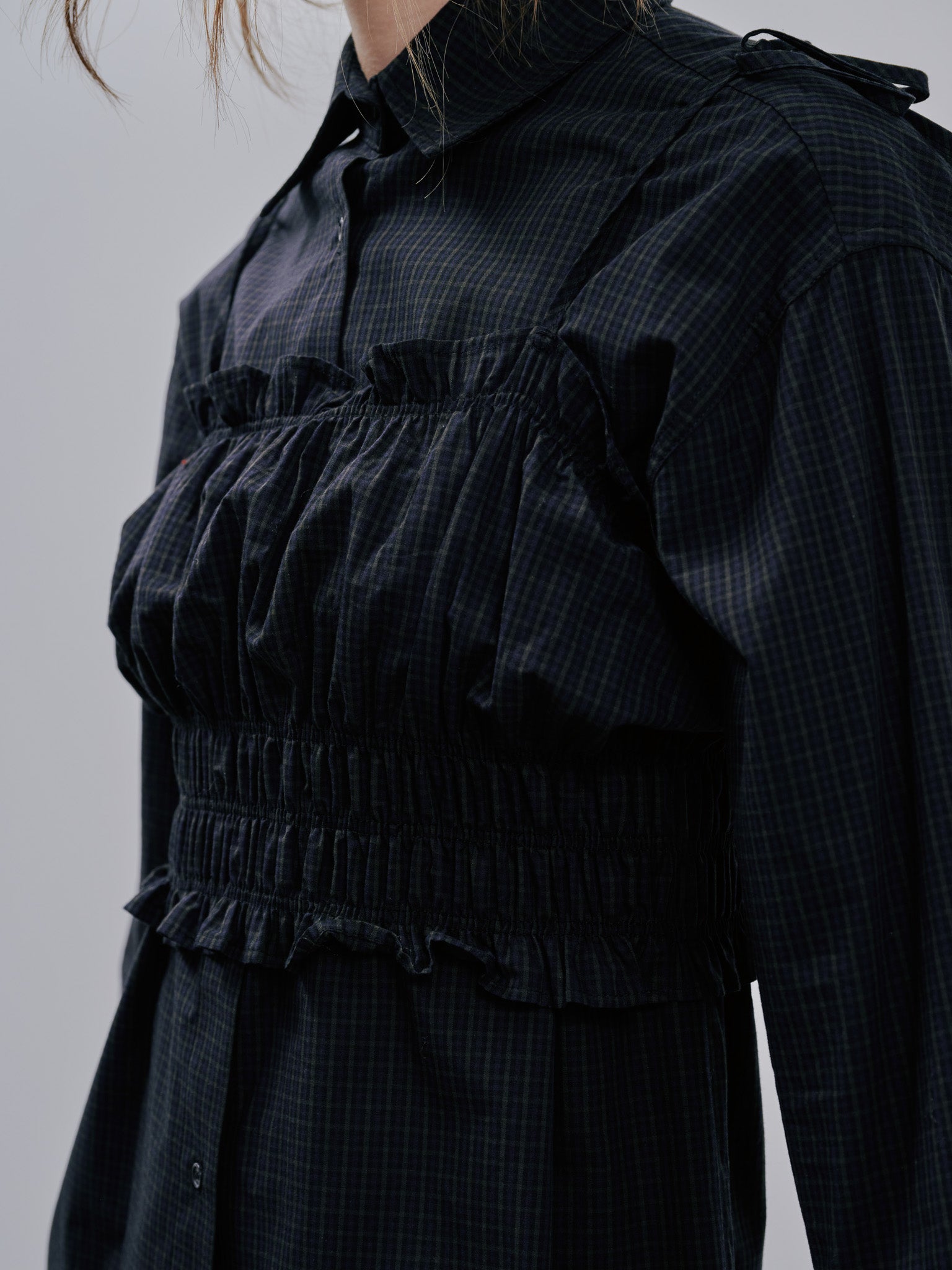 Layered Bustier Shirt Set[603374]black(99)