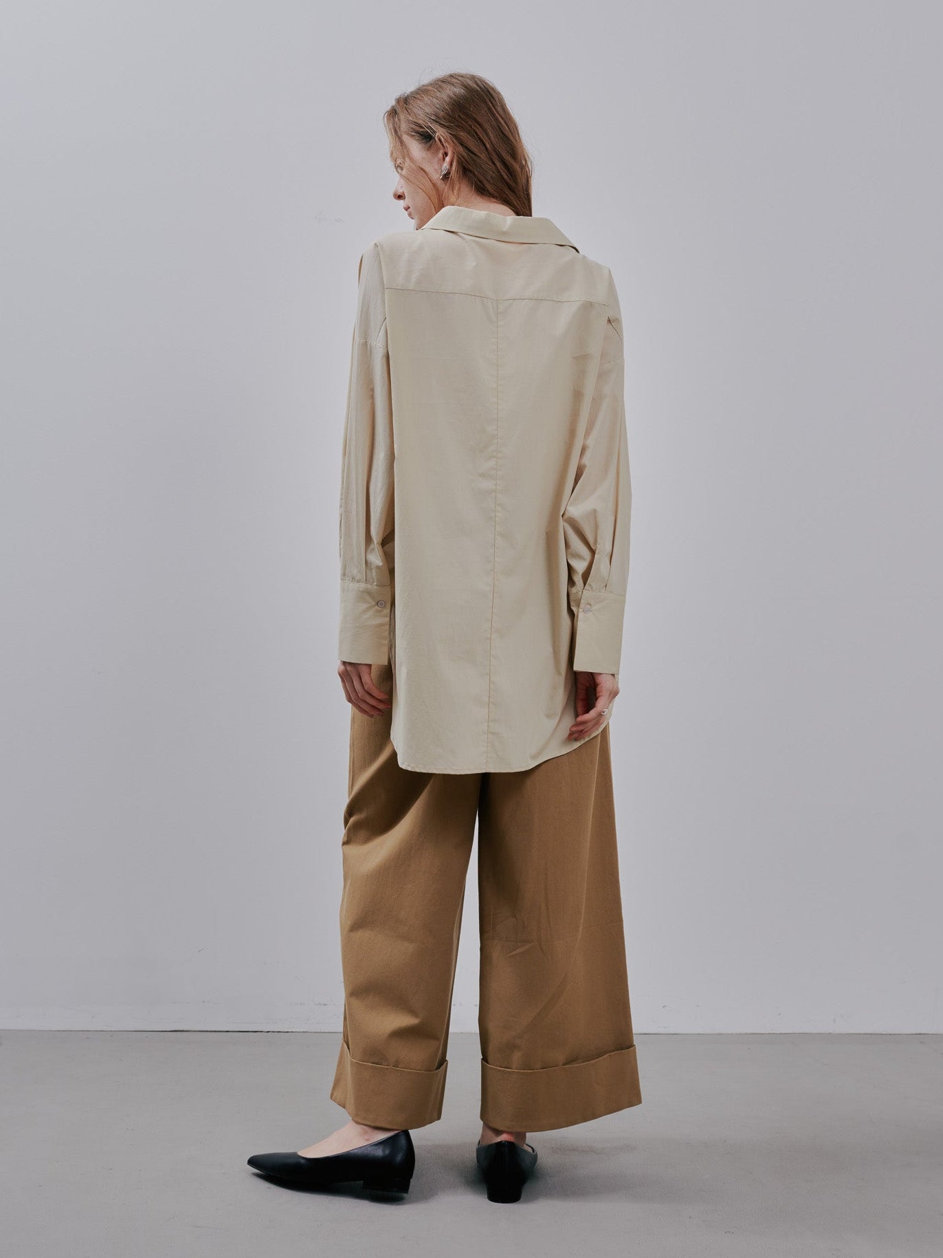 Balloon Shirt [603345] beige(05)