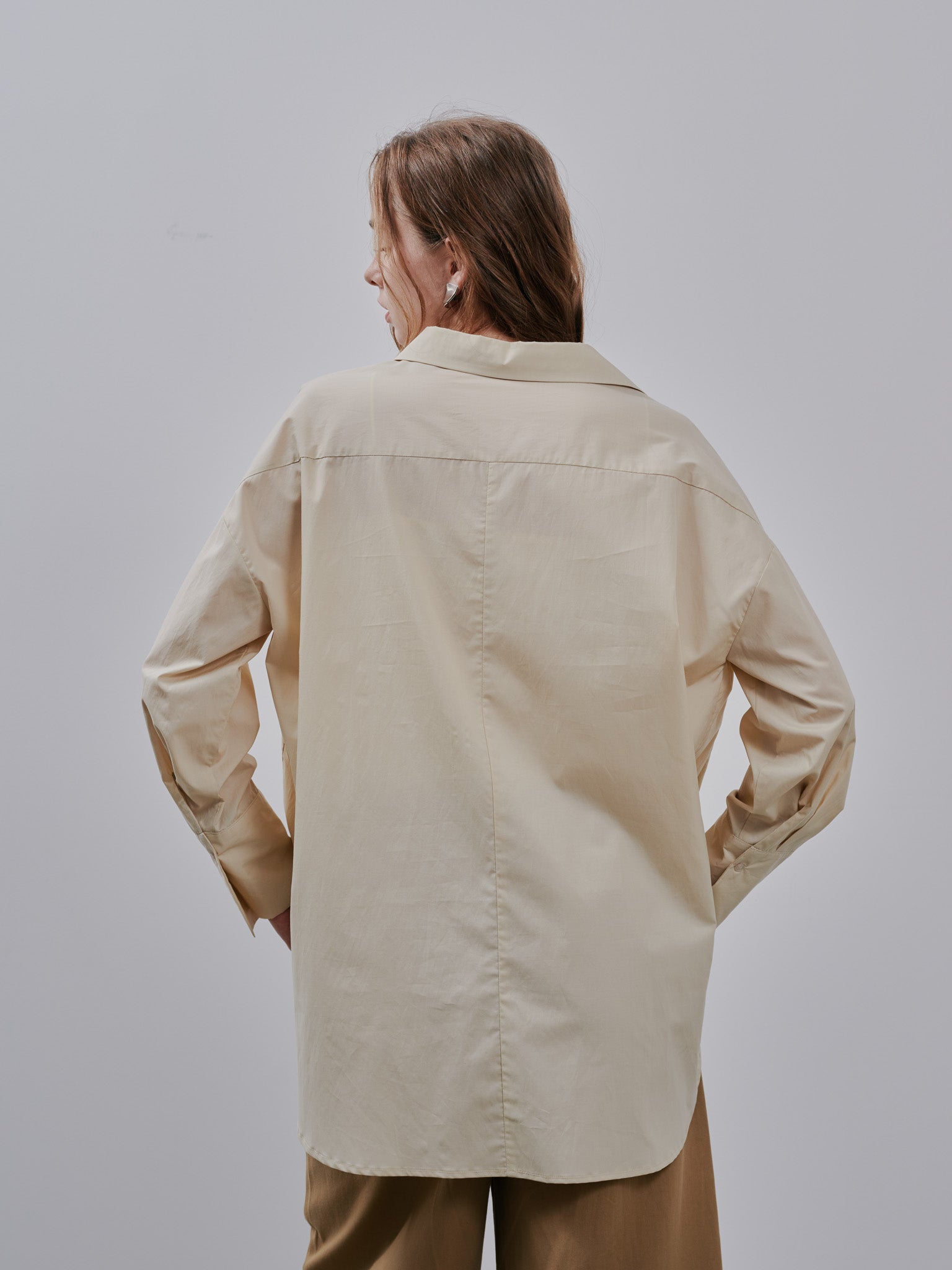 Balloon Shirt [603345] beige(05)