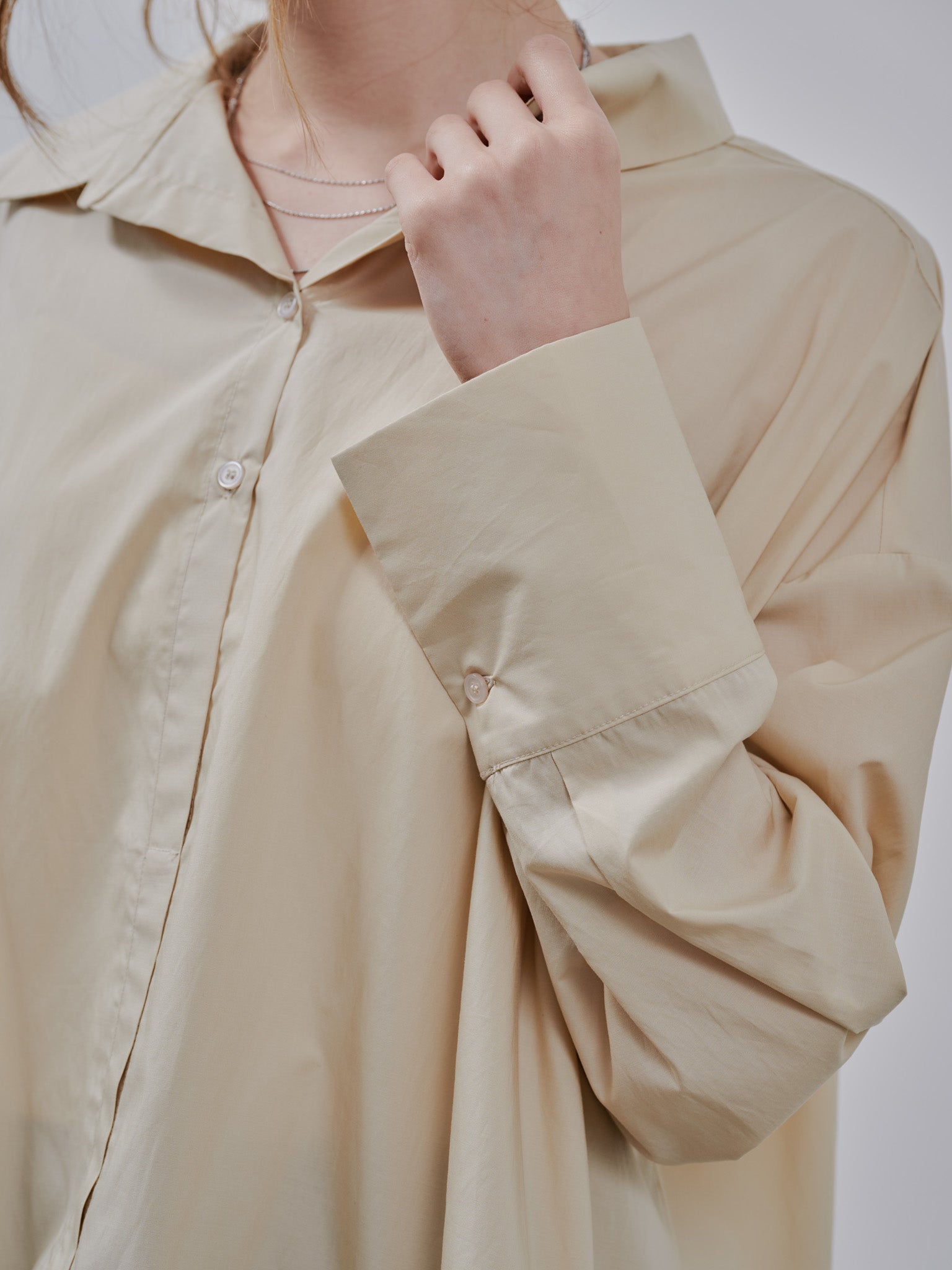 Balloon Shirt [603345] beige(05)