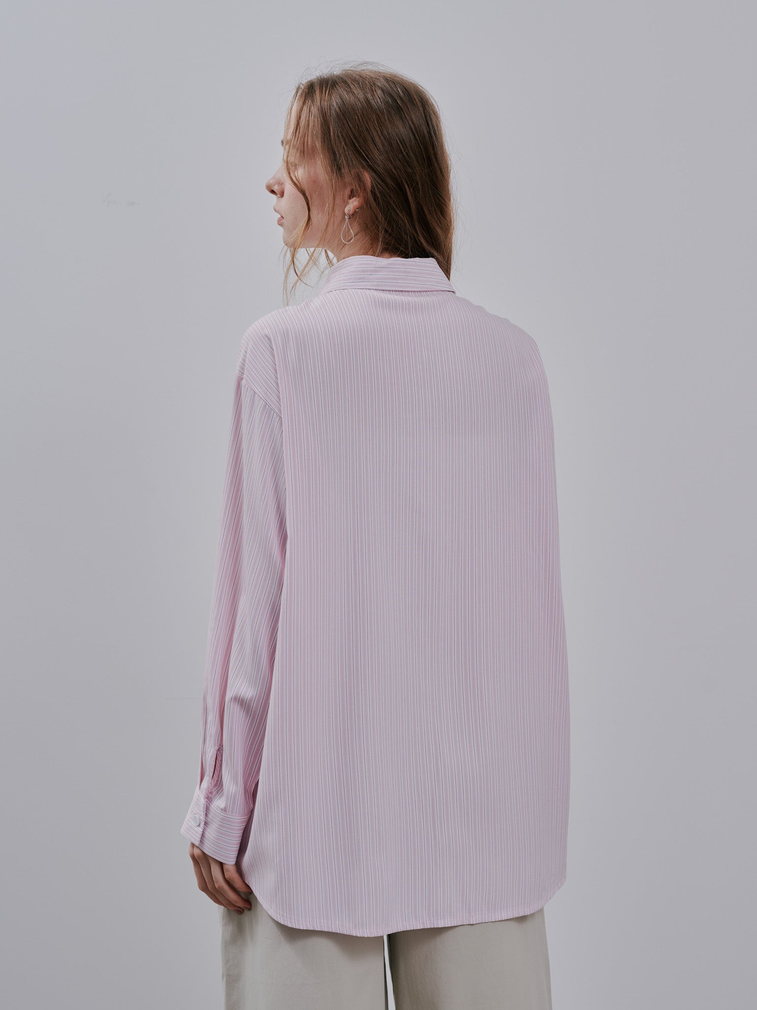 Stripe shirt [603375] pink(20)