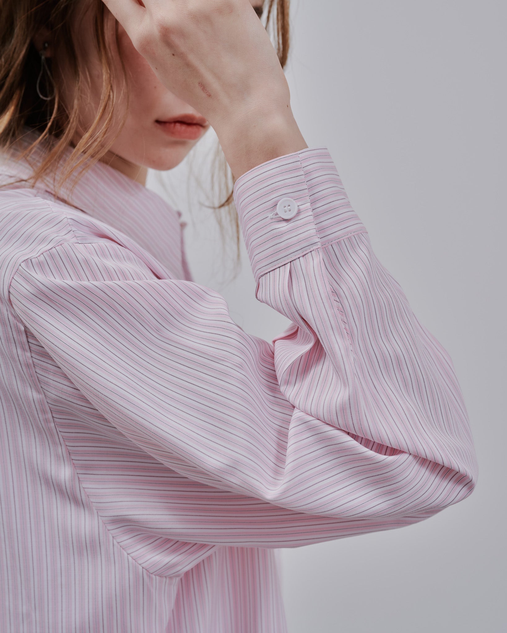 Stripe shirt [603375] pink(20)