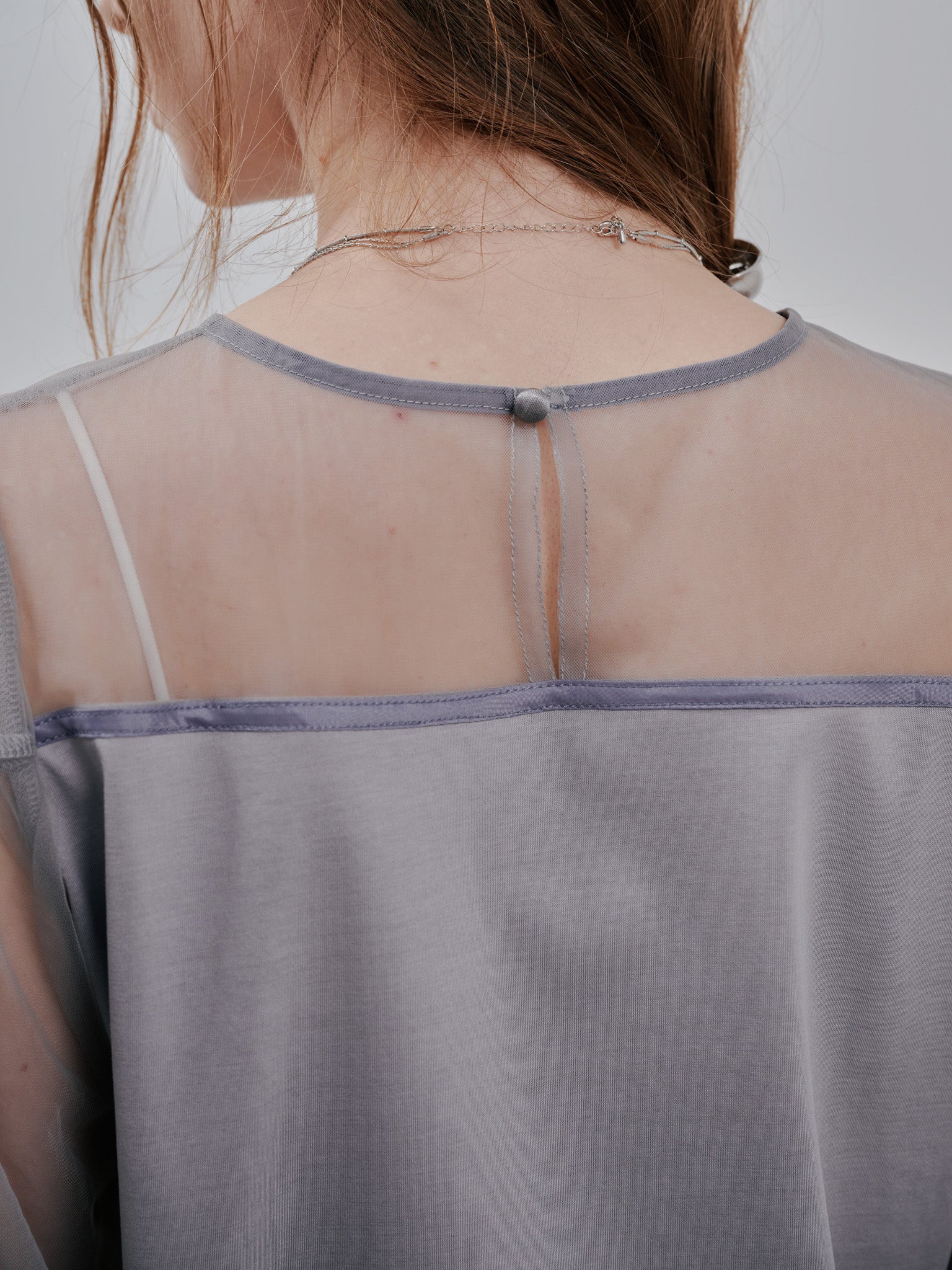 Tulle Tops[603360]grey(75)