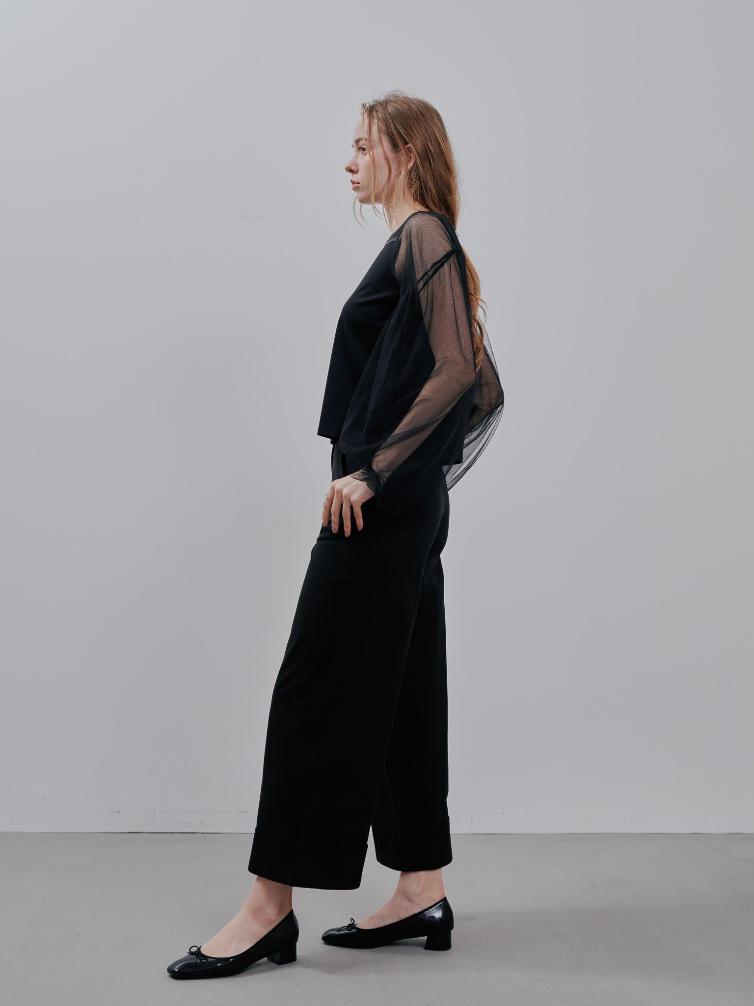 Tulle Tops[603360]black(99)