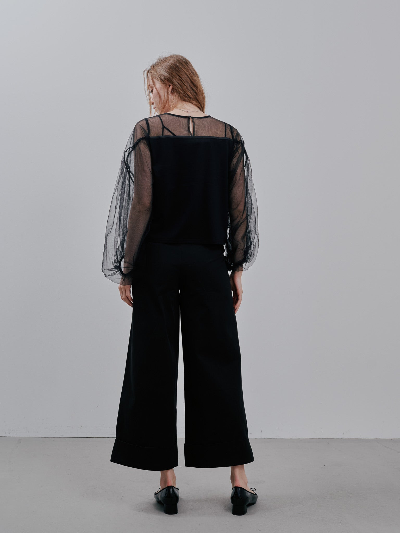 Tulle Tops[603360]black(99)