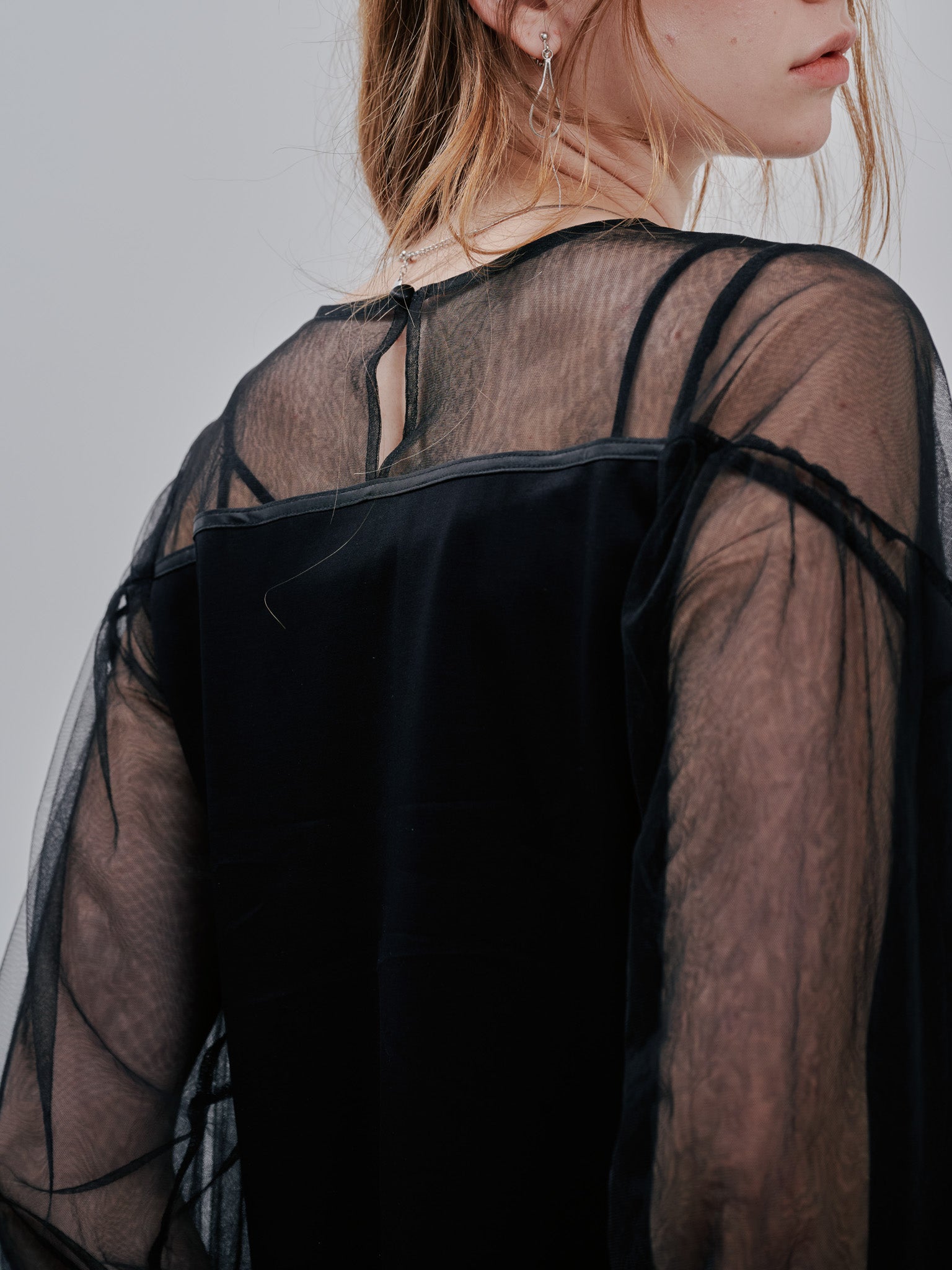 Tulle Tops[603360]black(99)