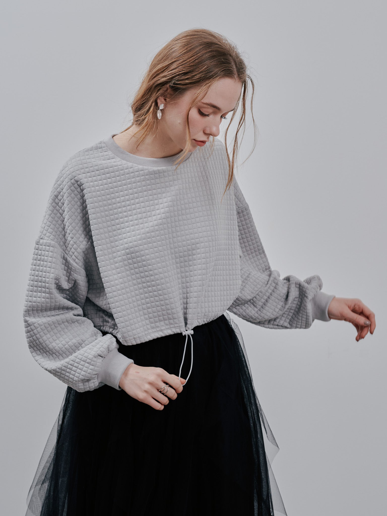 Quilting Tops[603367] grey(75)