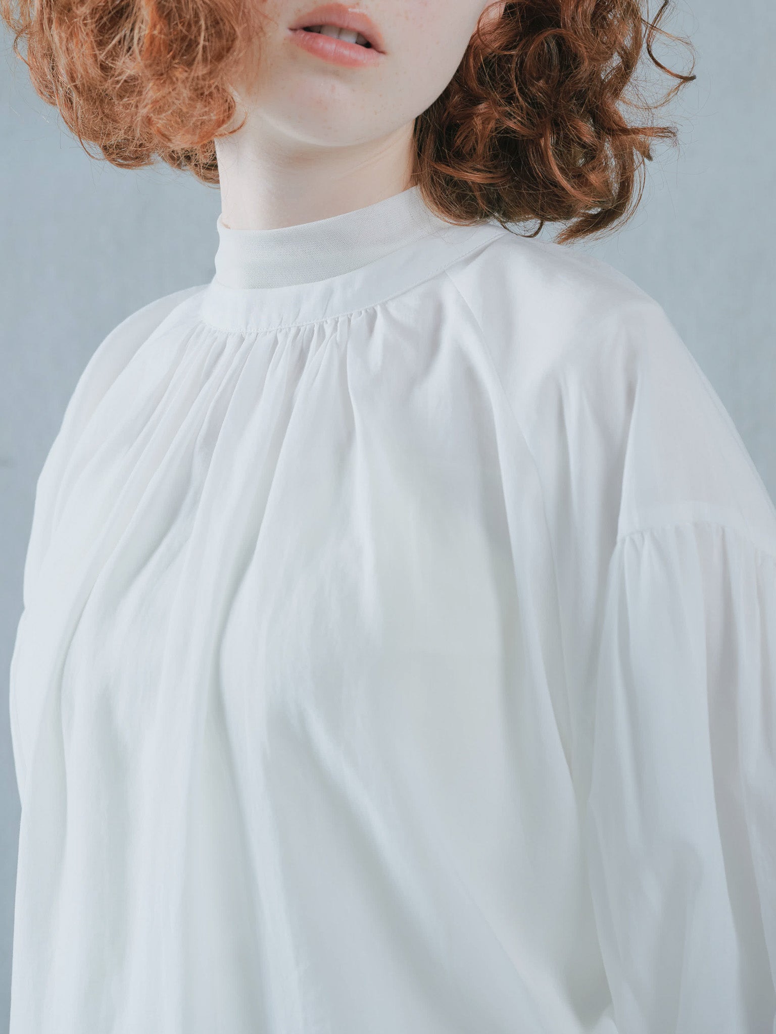 2way Sheer Blouse [603391] off(01)