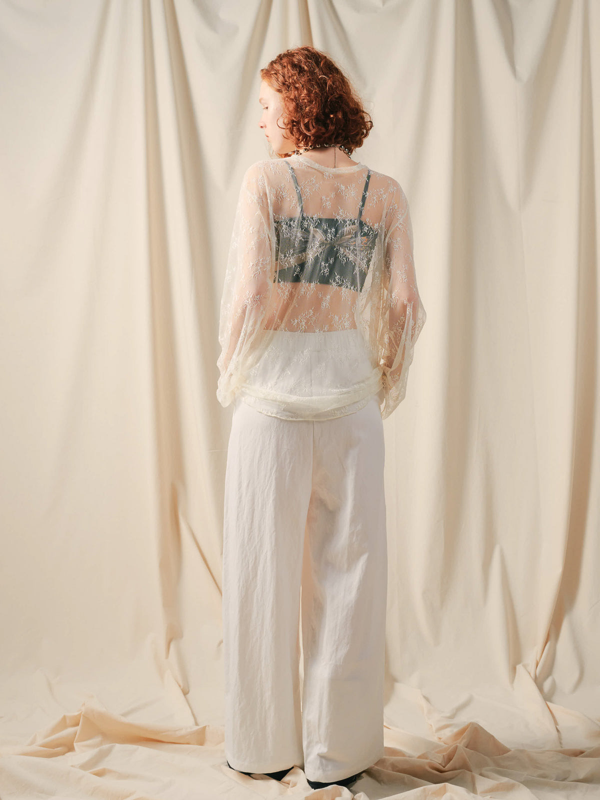 Lace Tops [603368] ivory(76)