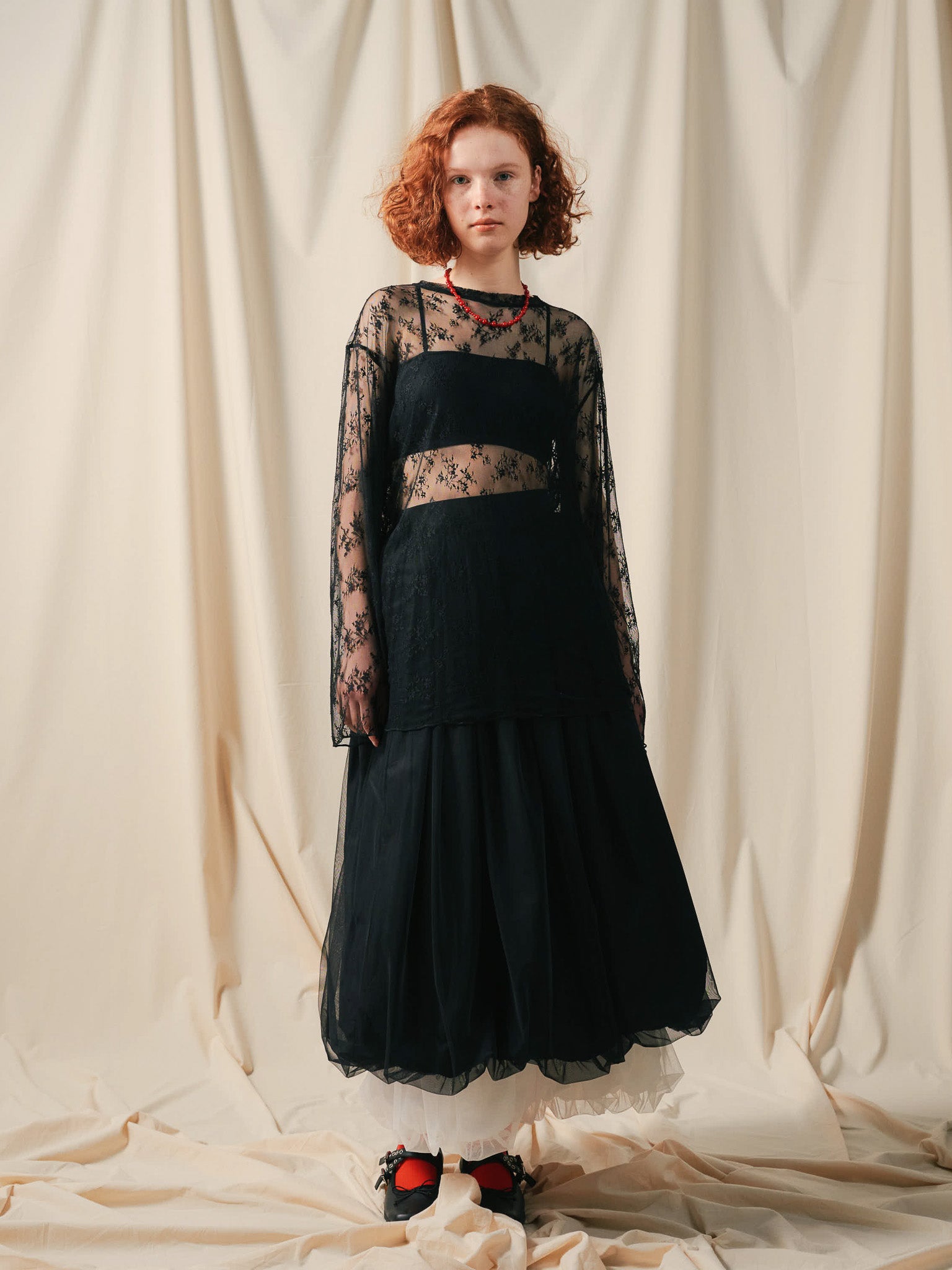 Lace Tops [603368] black(99)