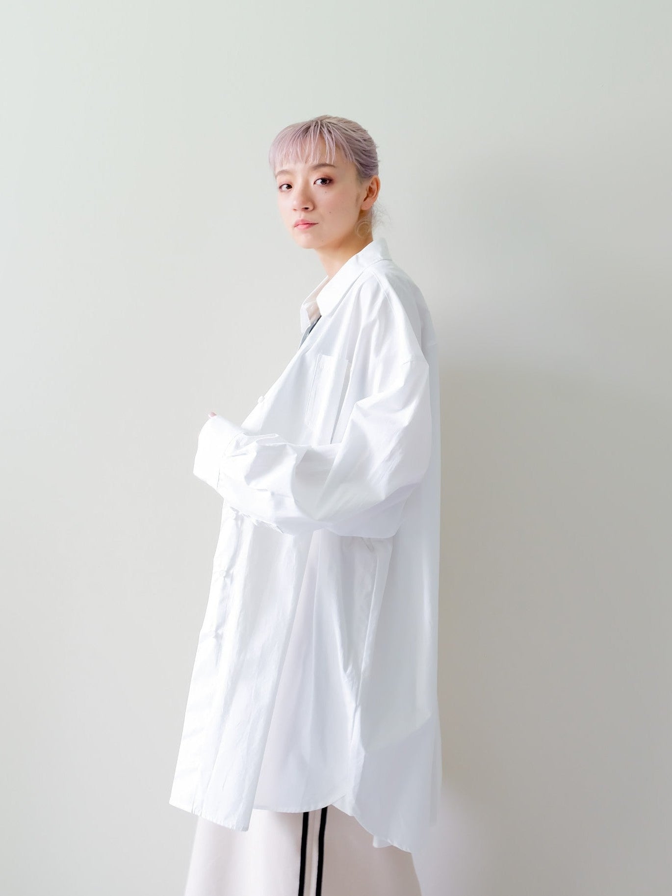 Oversized Shirt(オーバーサイズシャツ)[601551]off white