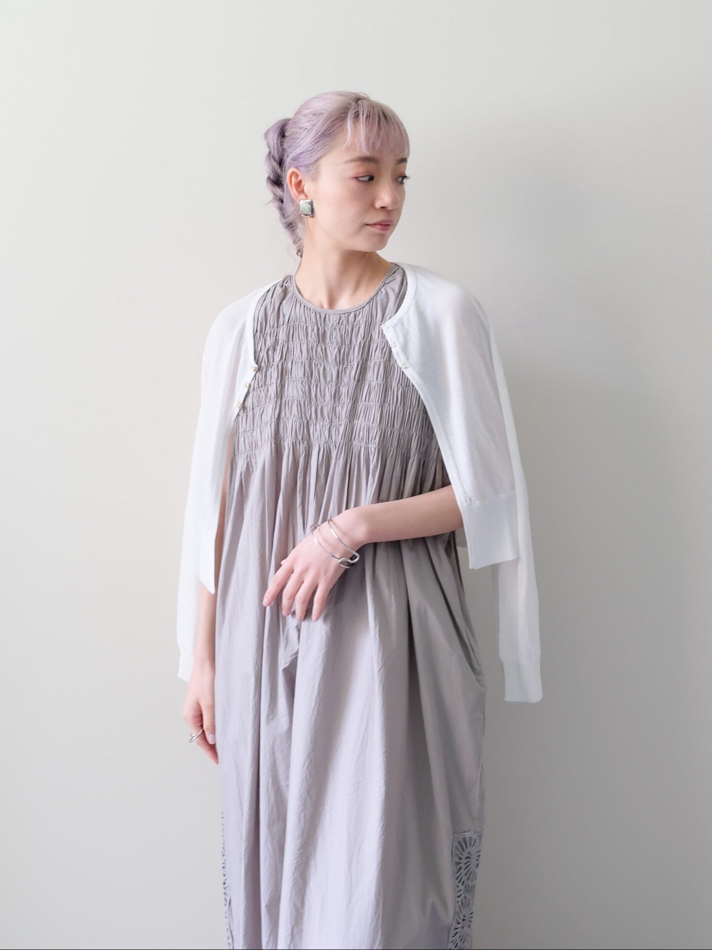 Side Lace All-in-One(サイドレースオールインワン)[601552]khaki