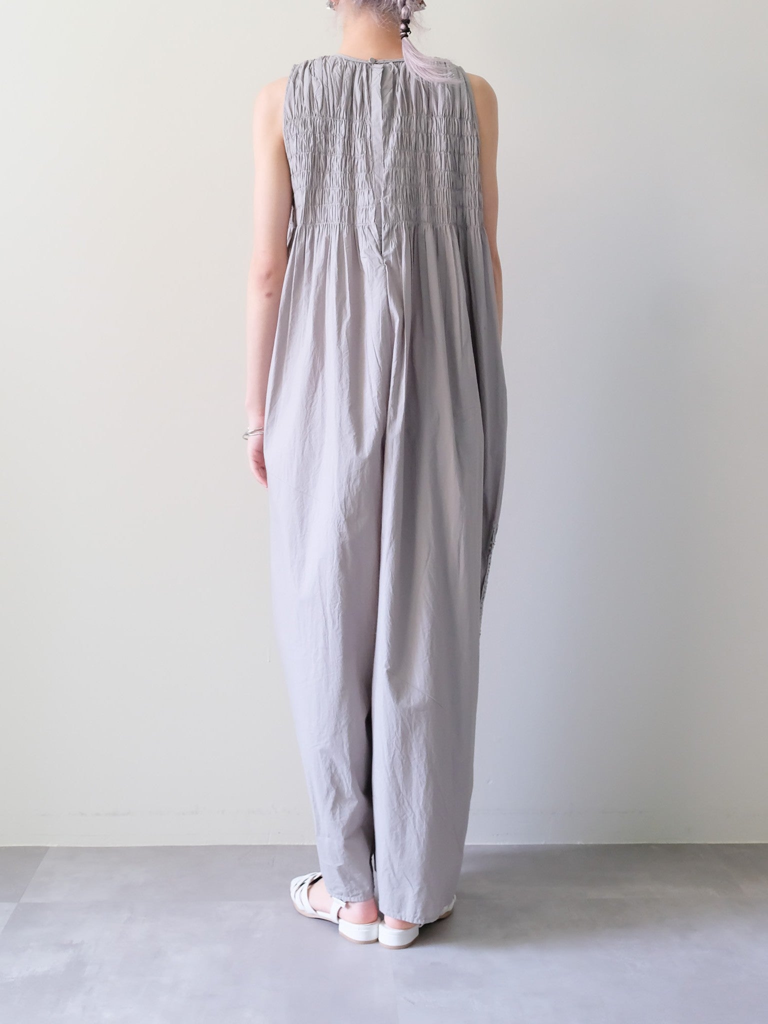 Side Lace All-in-One(サイドレースオールインワン)[601552]khaki