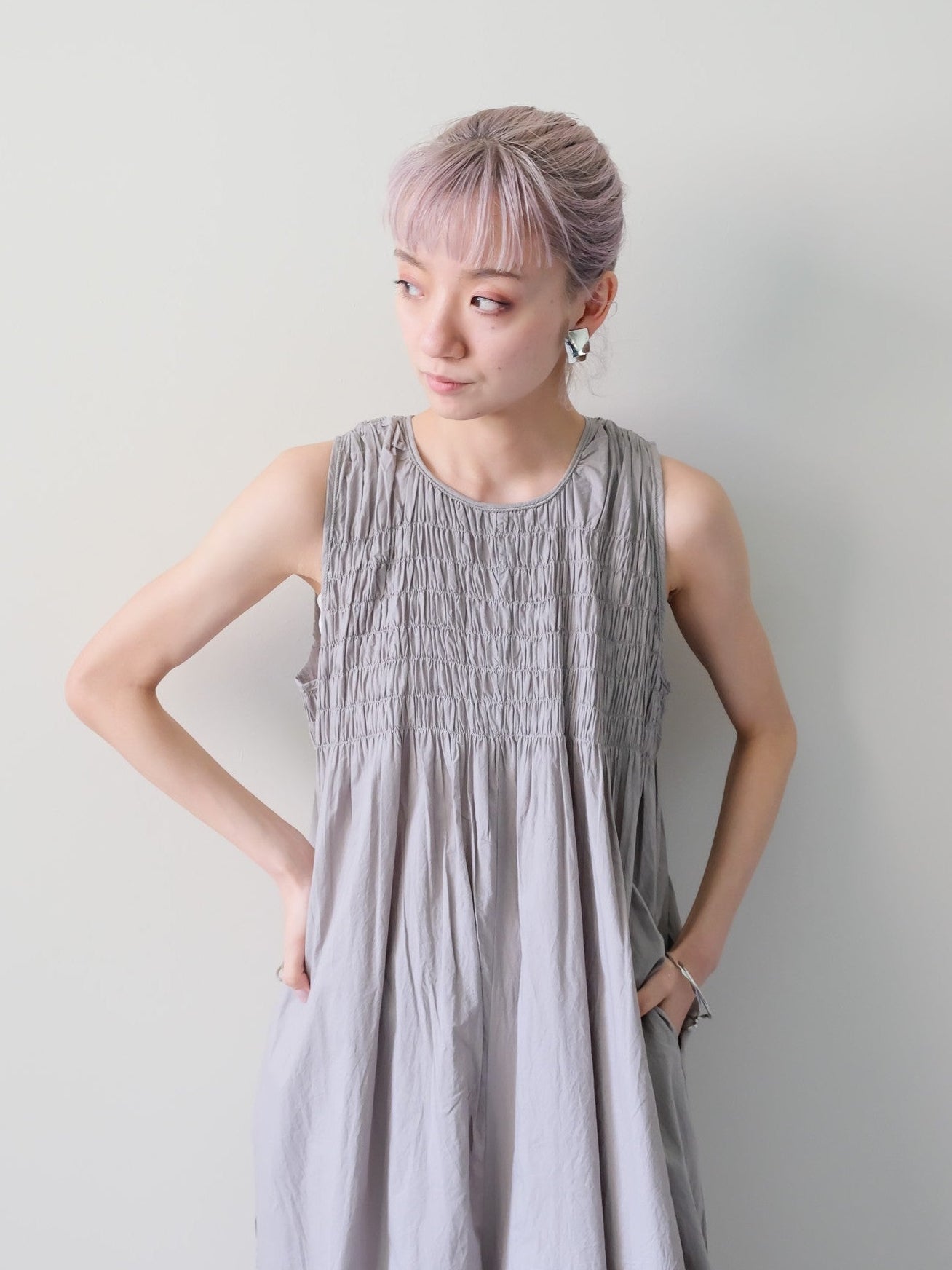 Side Lace All-in-One(サイドレースオールインワン)[601552]khaki