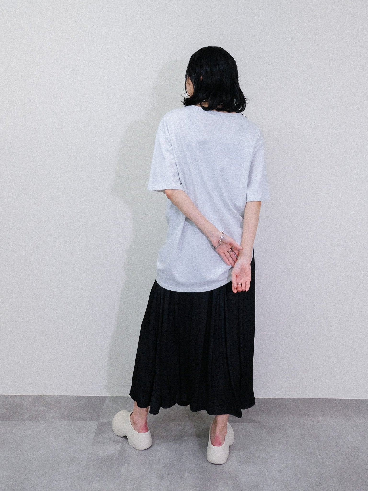 Gather Skirt [603413] black(99)