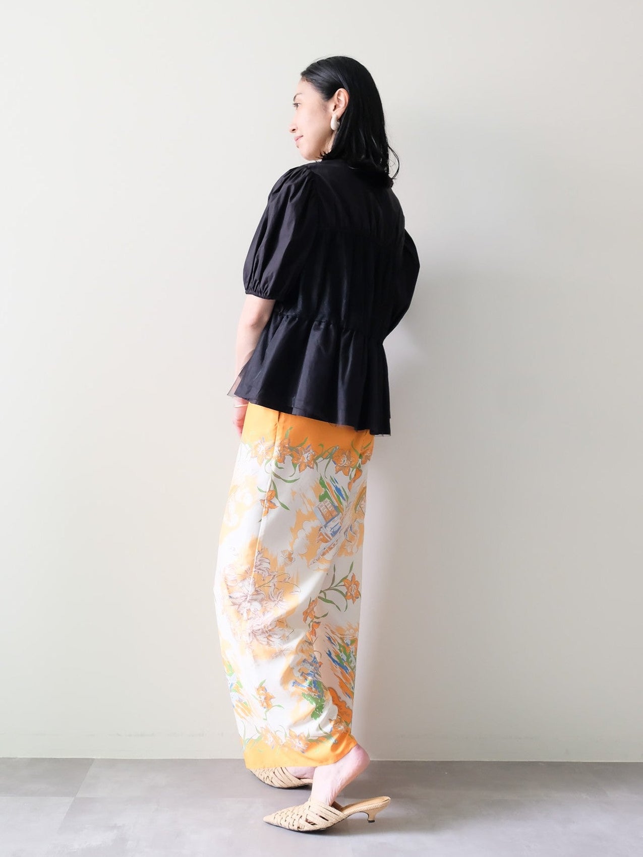 Yacht Panel Print Easy Pants(ヨットパネルプリントイージーパンツ)[601560]orange