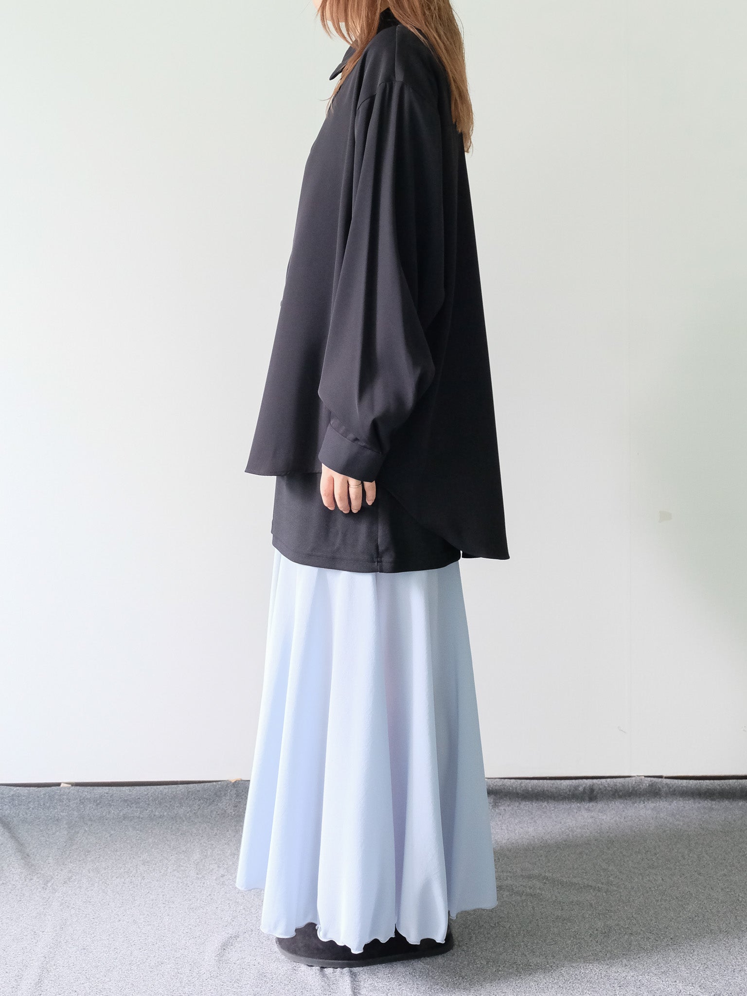Oversized Long Shirt [603371] black(99)