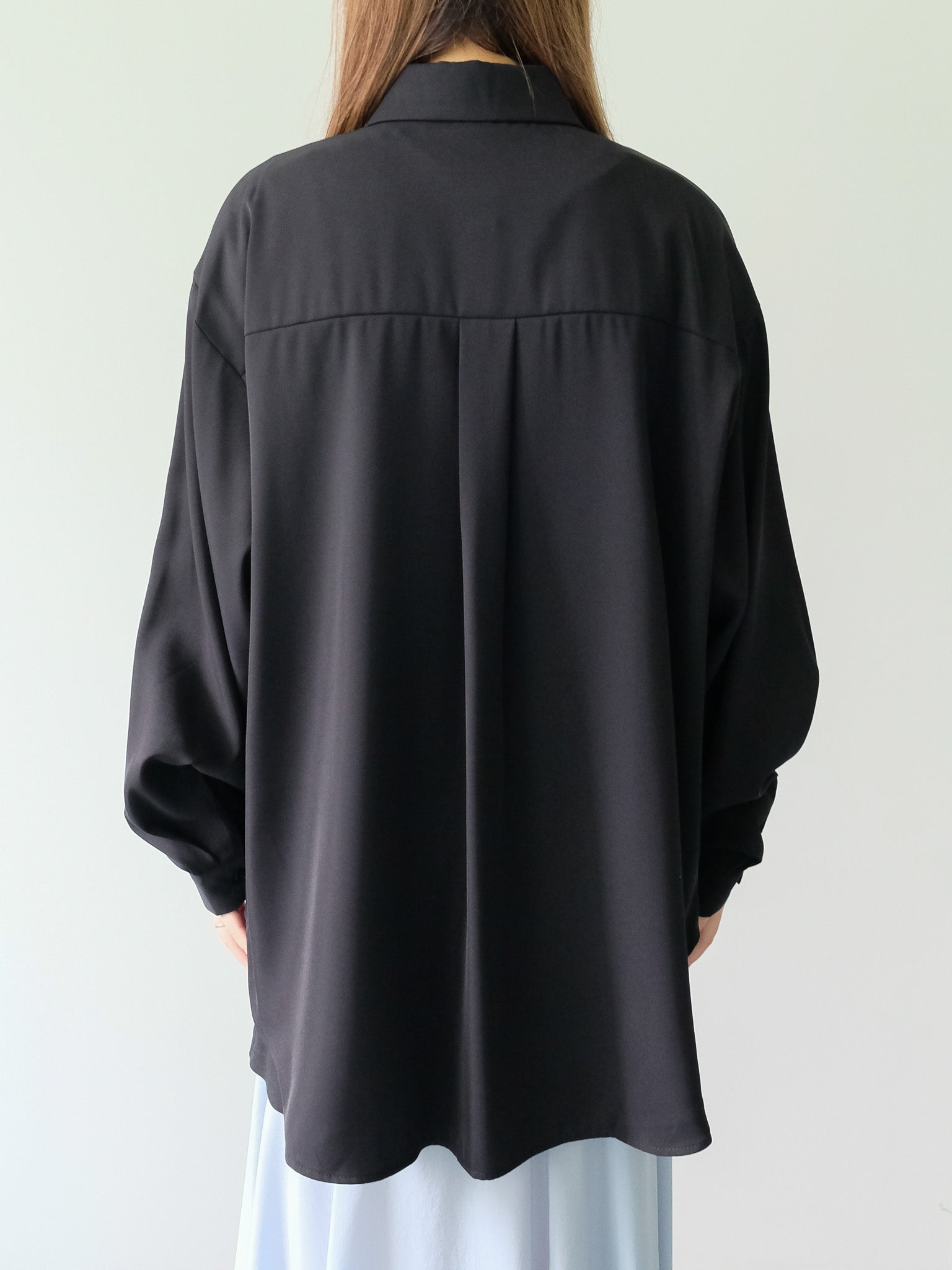 Oversized Long Shirt [603371] black(99)