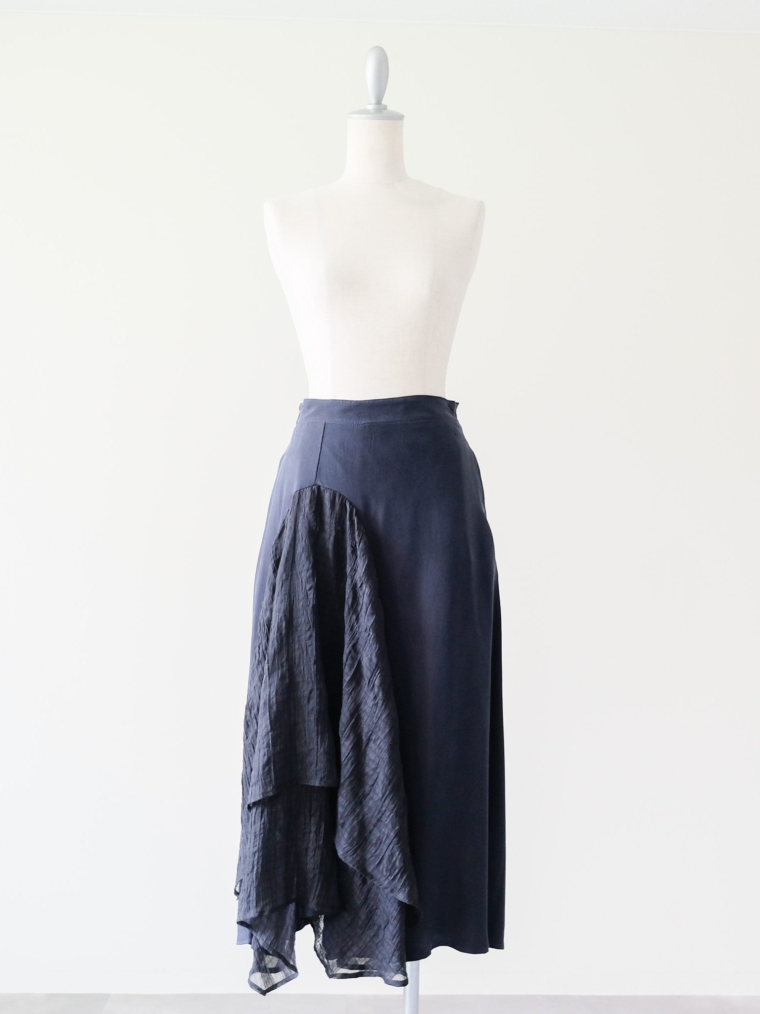 Asymmetry Design Skirt(アシメデザインスカート)[601571]navy