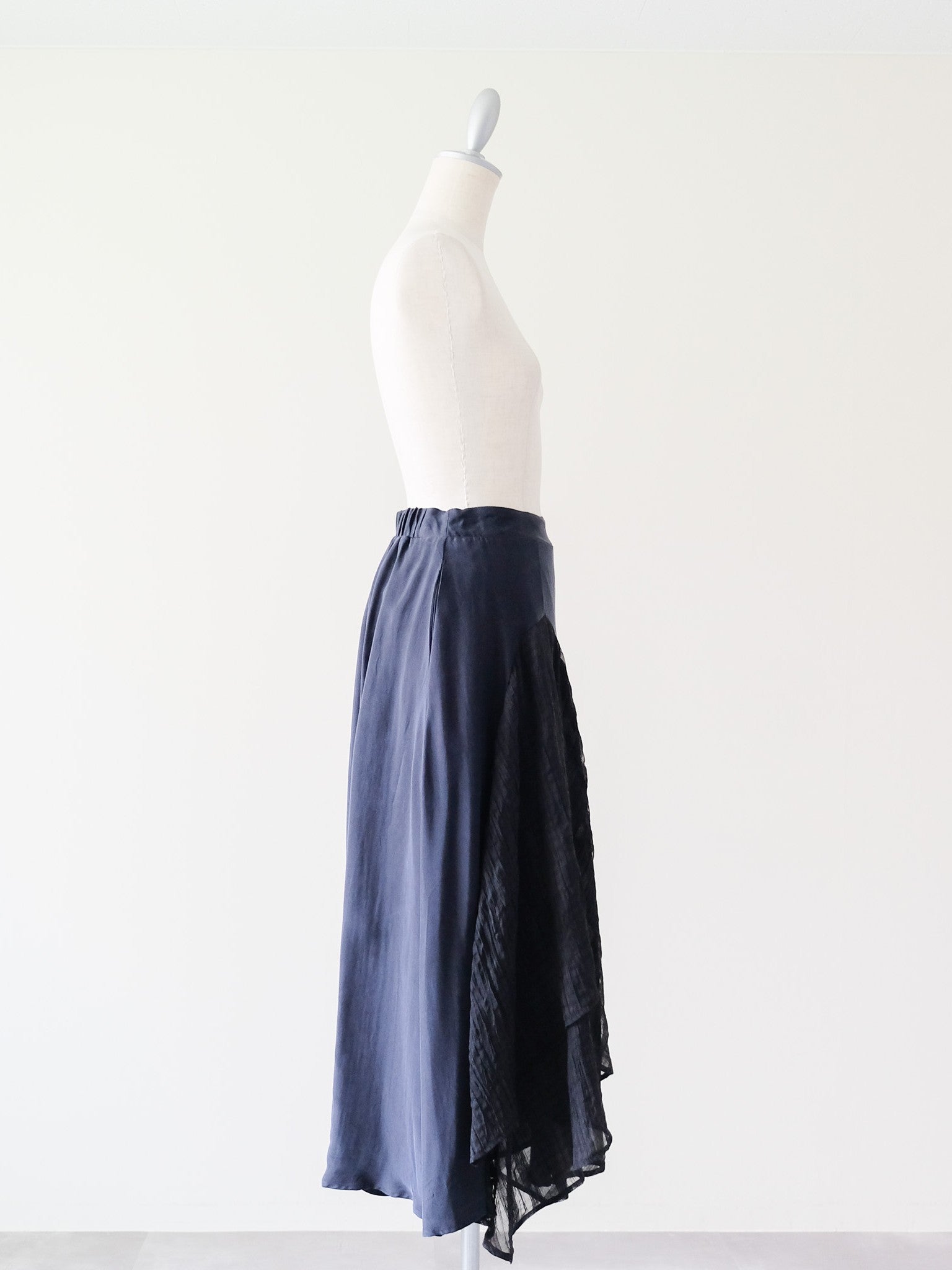 Asymmetry Design Skirt(アシメデザインスカート)[601571]navy