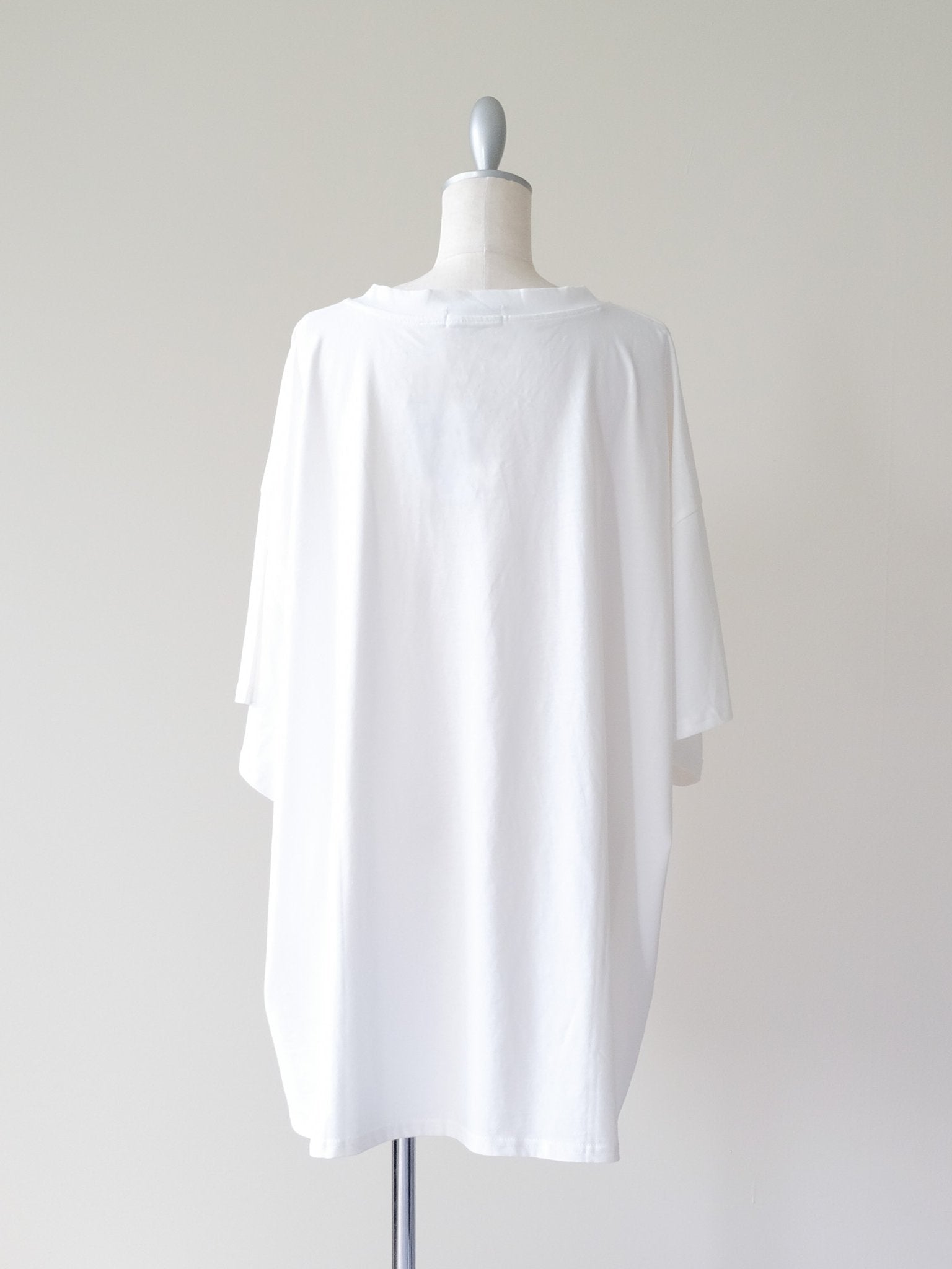 Loose V-neck Half Sleeve T-shirt(ルーズVネックハーフスリーブTシャツ)[601598]Off