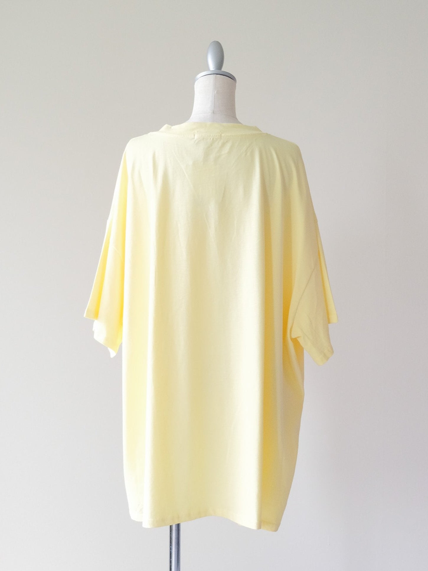 Loose V-neck Half Sleeve T-shirt(ルーズVネックハーフスリーブTシャツ)[601598]yellow