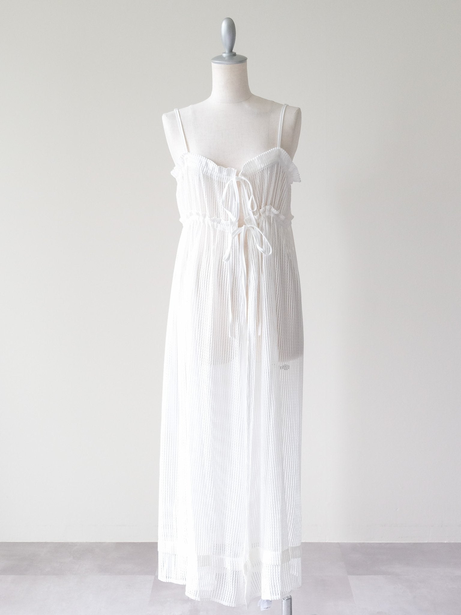 Gather Camisole Dress(ギャザーキャミワンピース)[601630]off