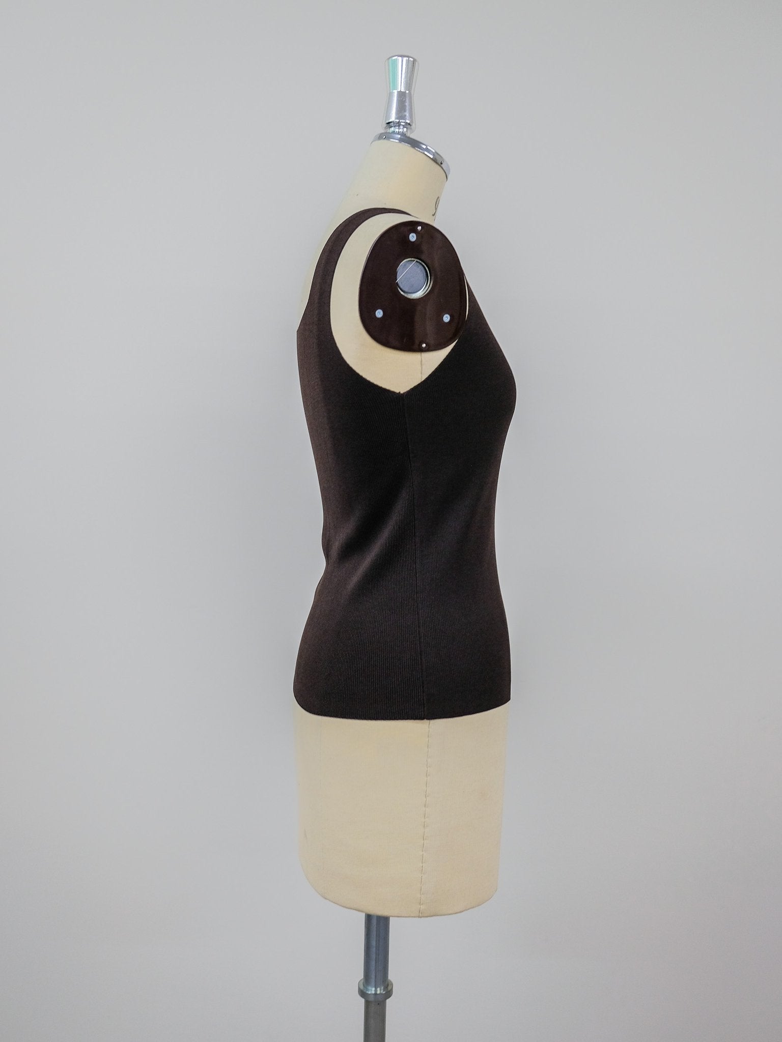Knit Tank Tops [603410] brown(60)
