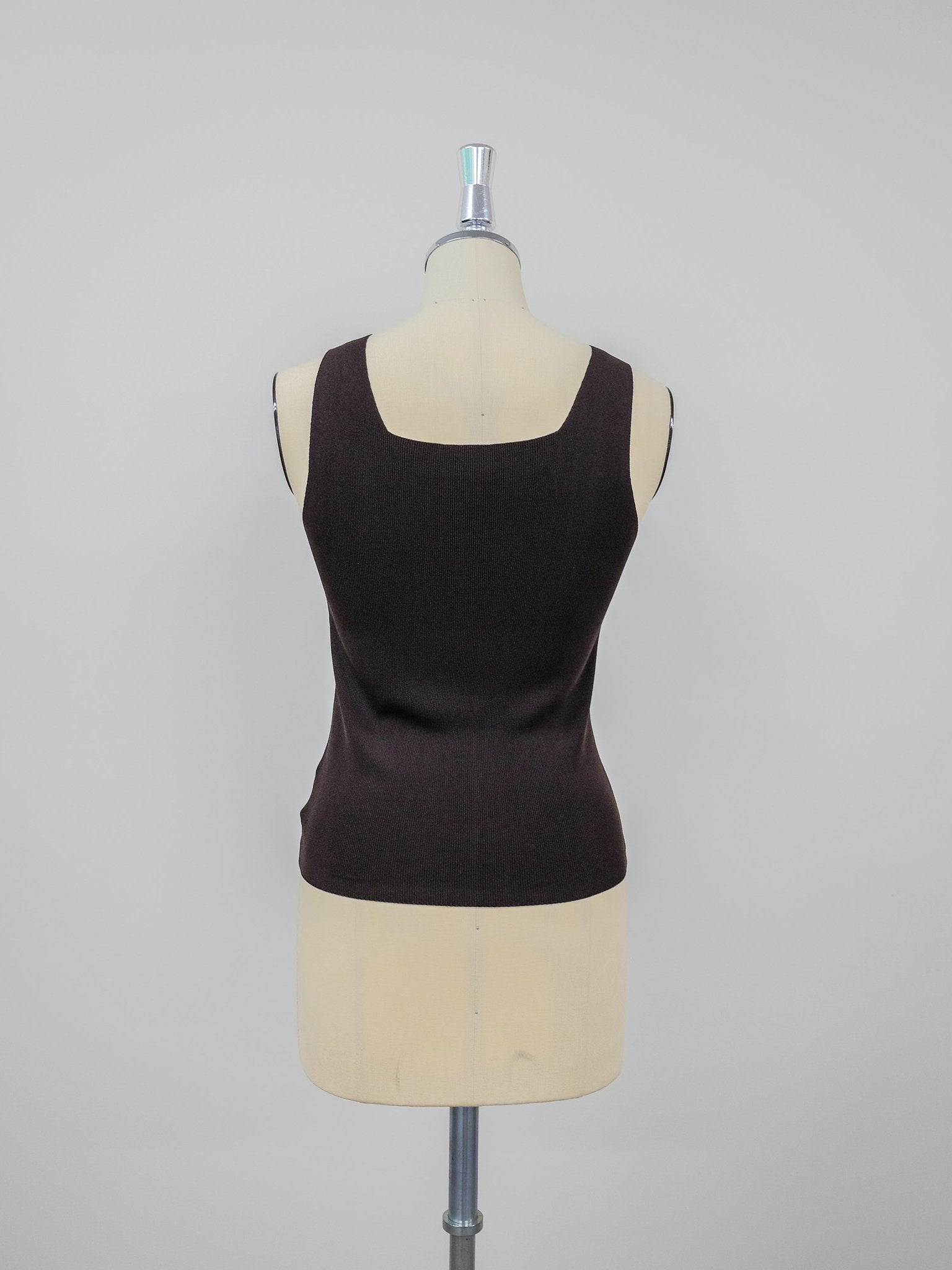Knit Tank Tops [603410] brown(60)