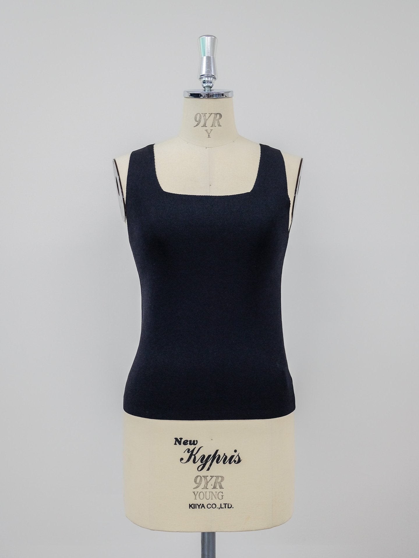 Knit Tank Tops [603410] black(99)
