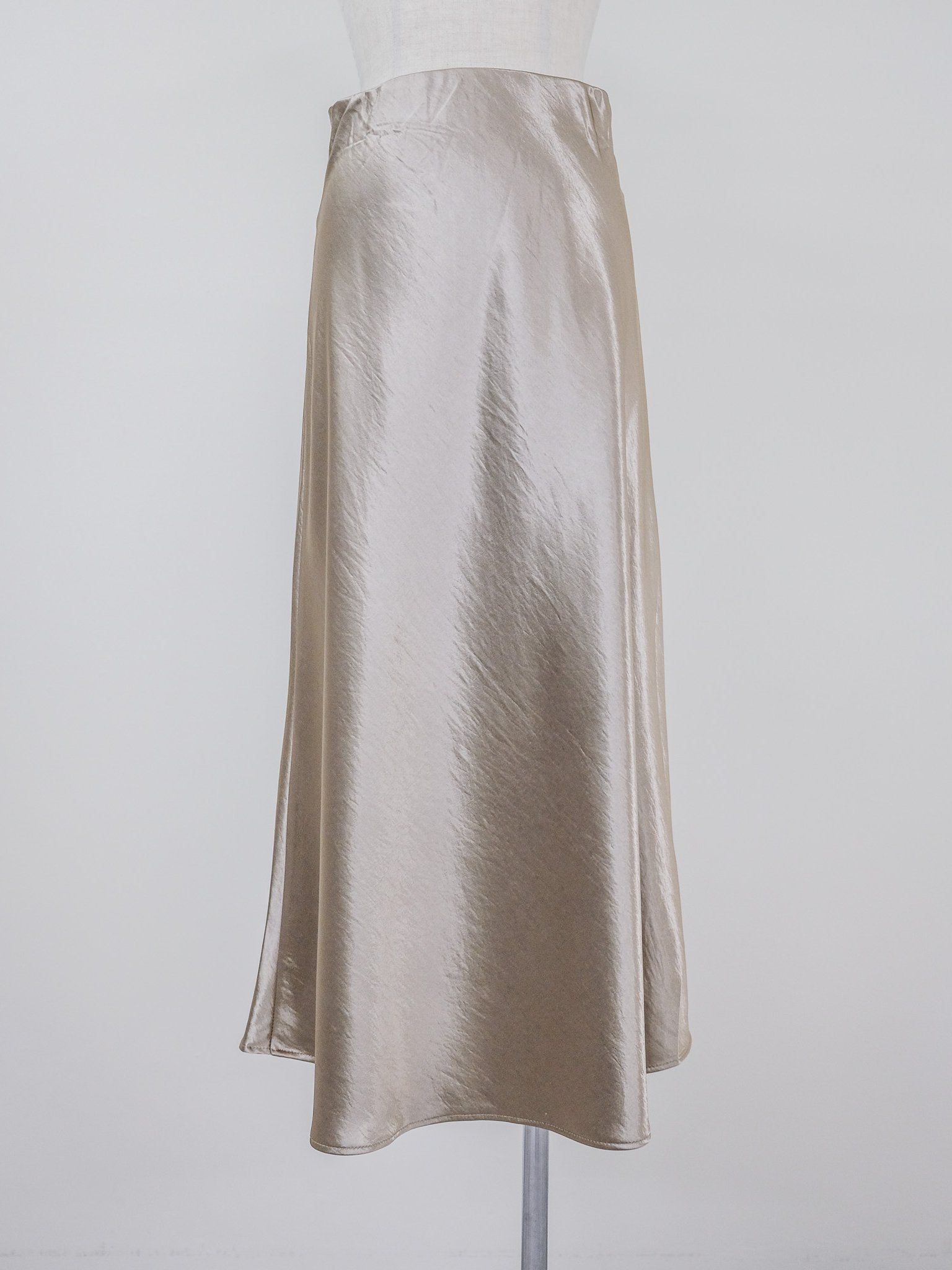 Satin Skirt [603415] m.beige (07)