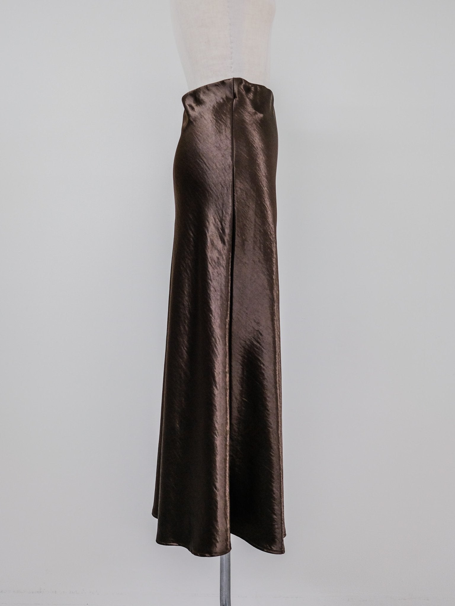 Satin Skirt [603415] brown(60)