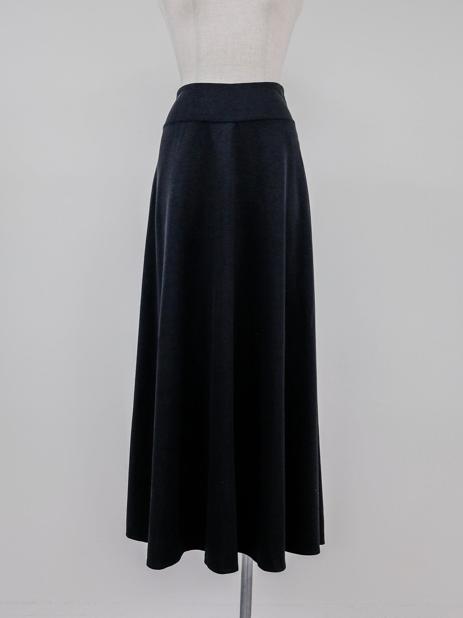 Jersey Flare Skirt [603417] black(99)