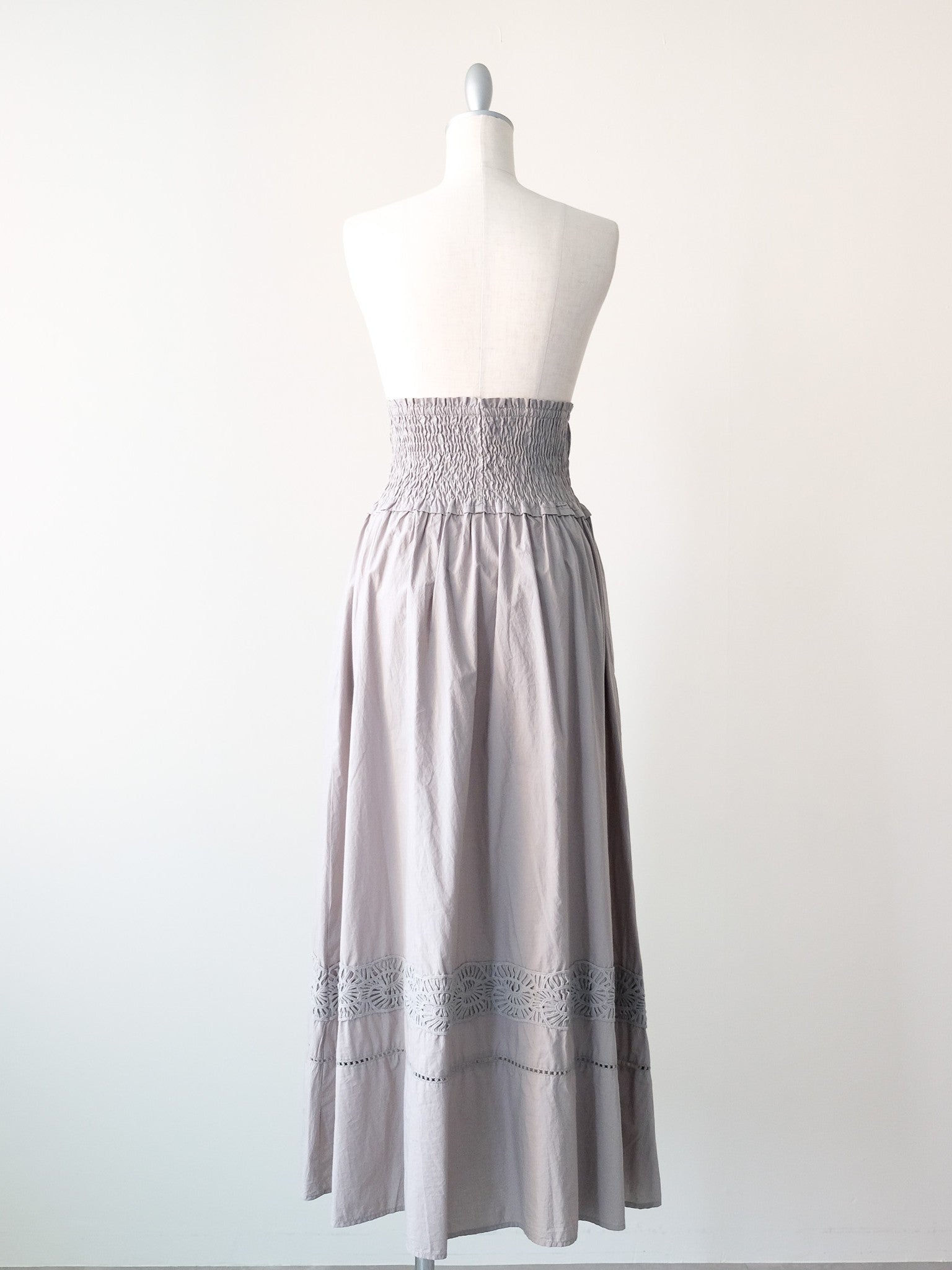 Lace Shirring Skirt(レースシャーリングスカート)[601554]khaki