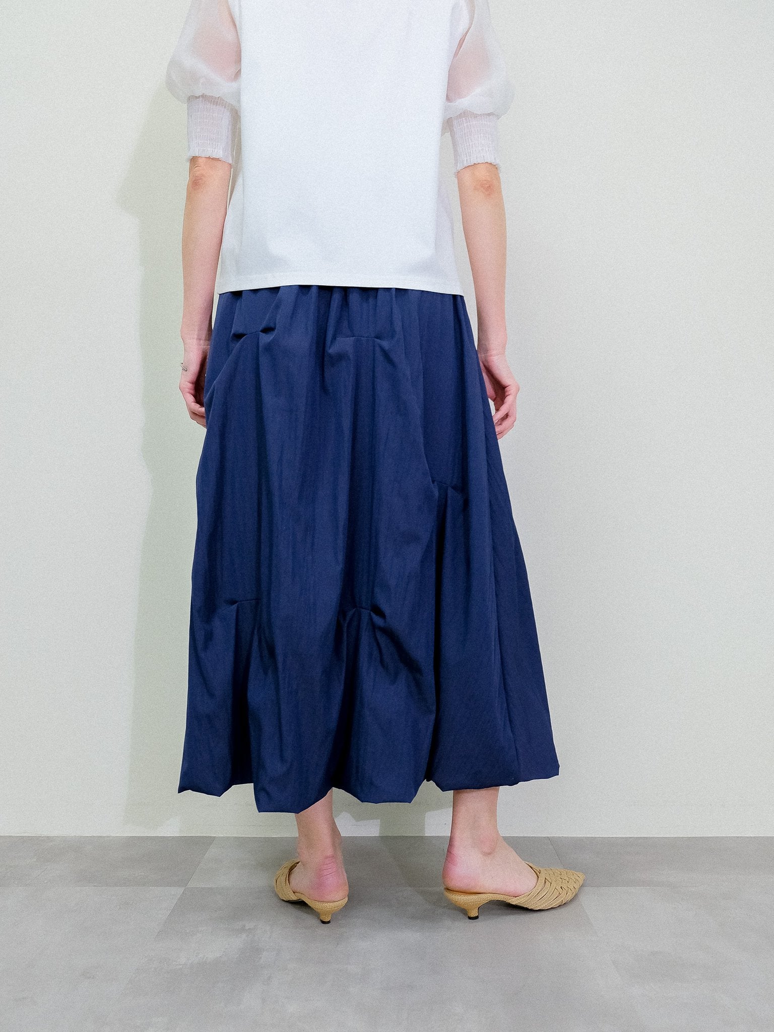 Tuck Skirt [603416]navy(49)