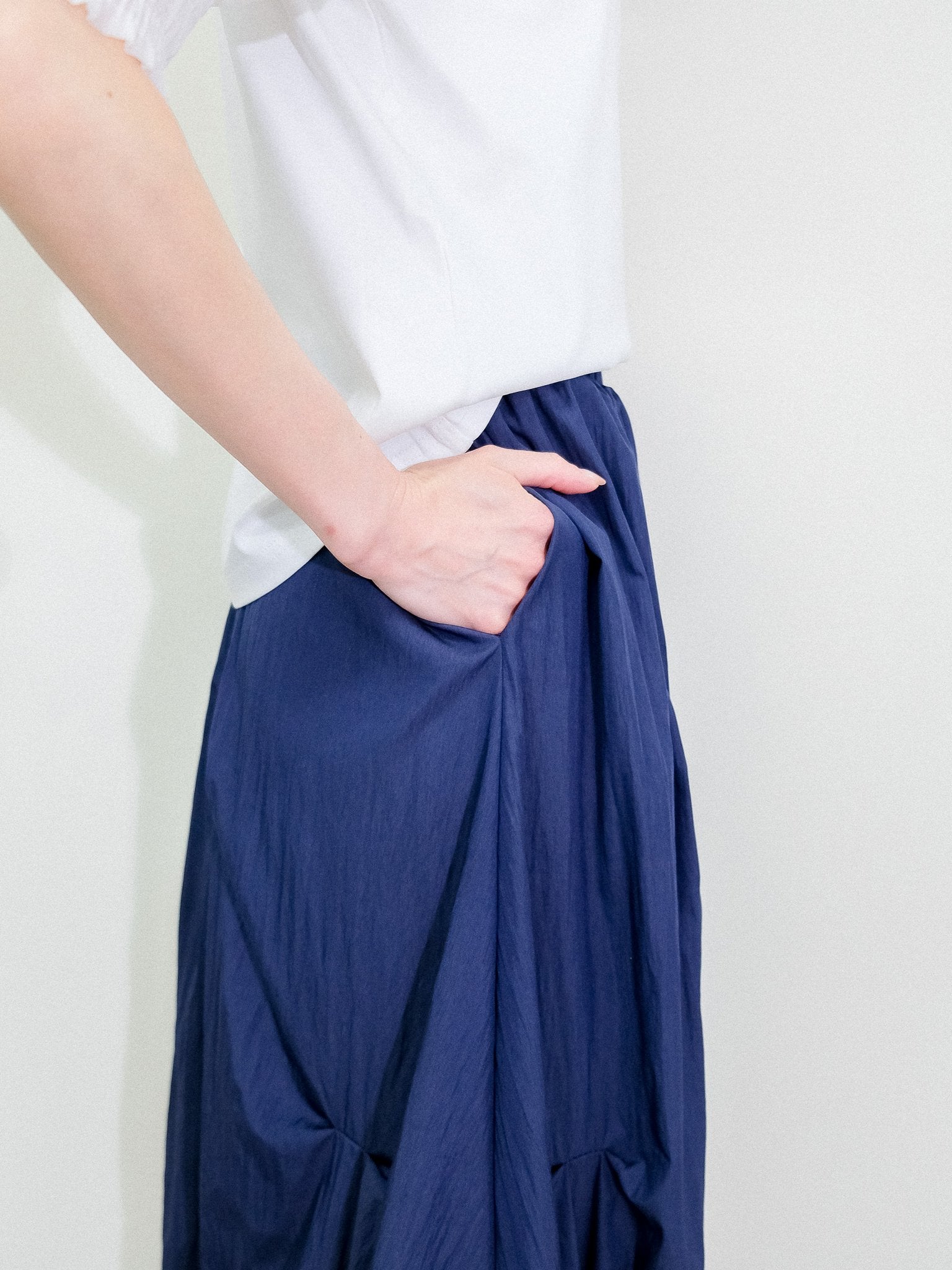 Tuck Skirt [603416]navy(49)