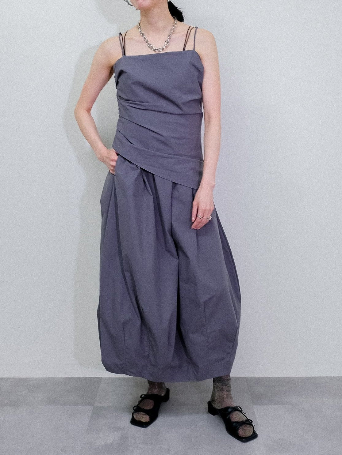 Layered Dress [603422] grey(75)