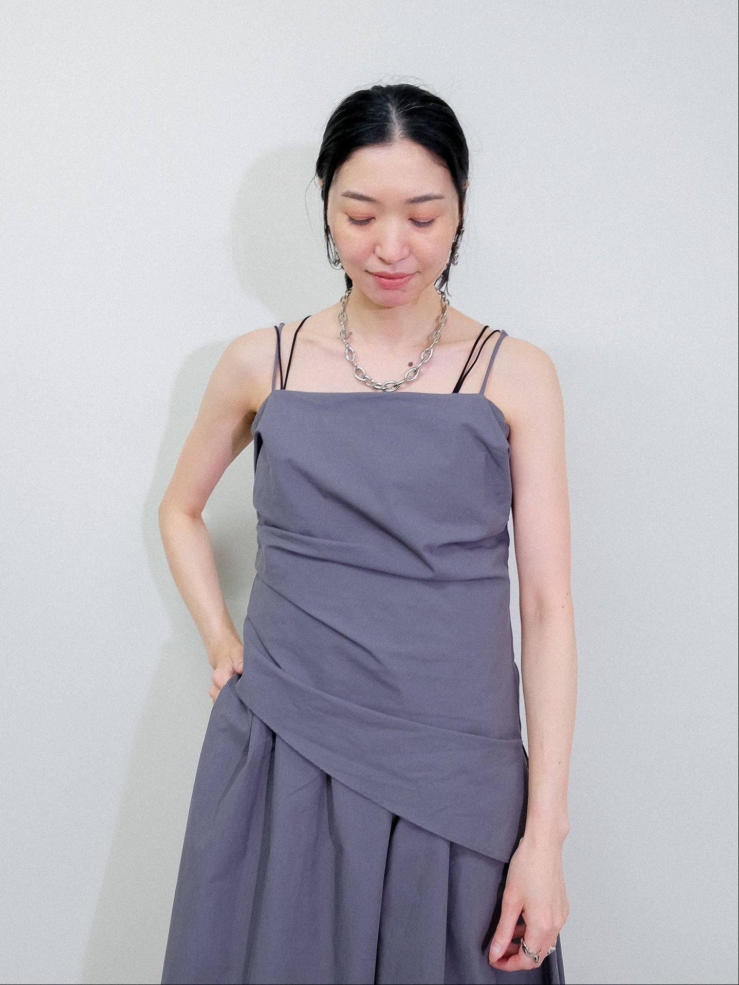 Layered Dress [603422] grey(75)