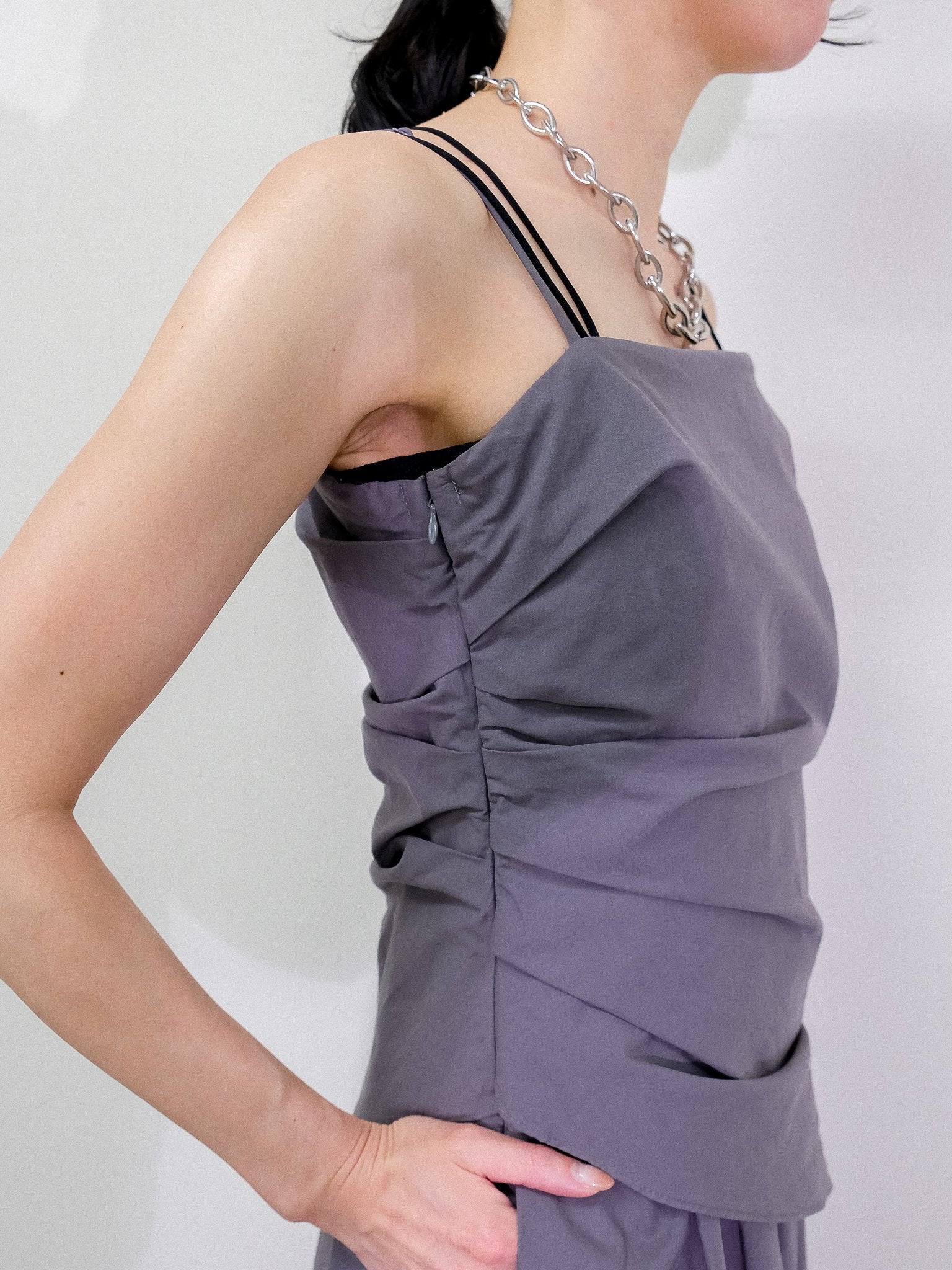 Layered Dress [603422] grey(75)