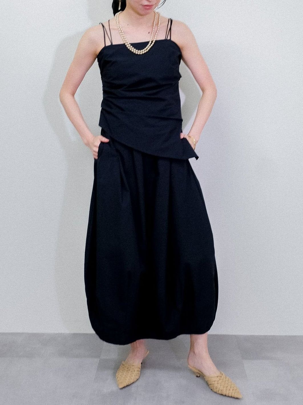 Layered Dress [603422] black(99)