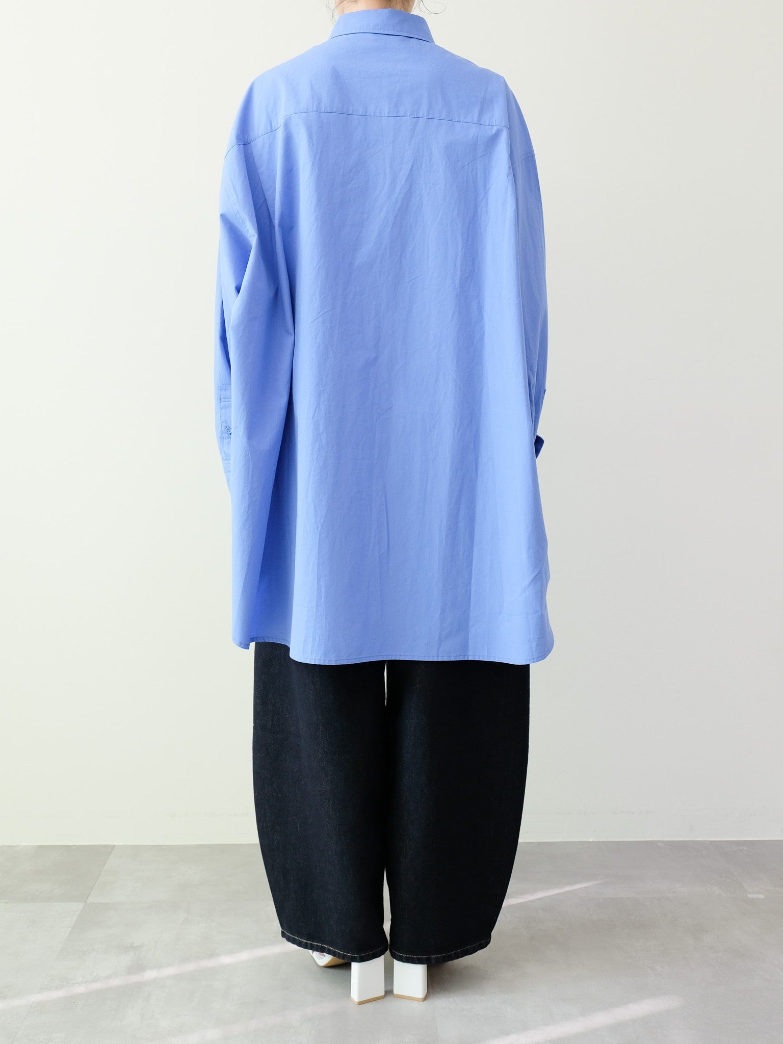 Oversized Shirt(オーバーサイズシャツ)[601551]blue
