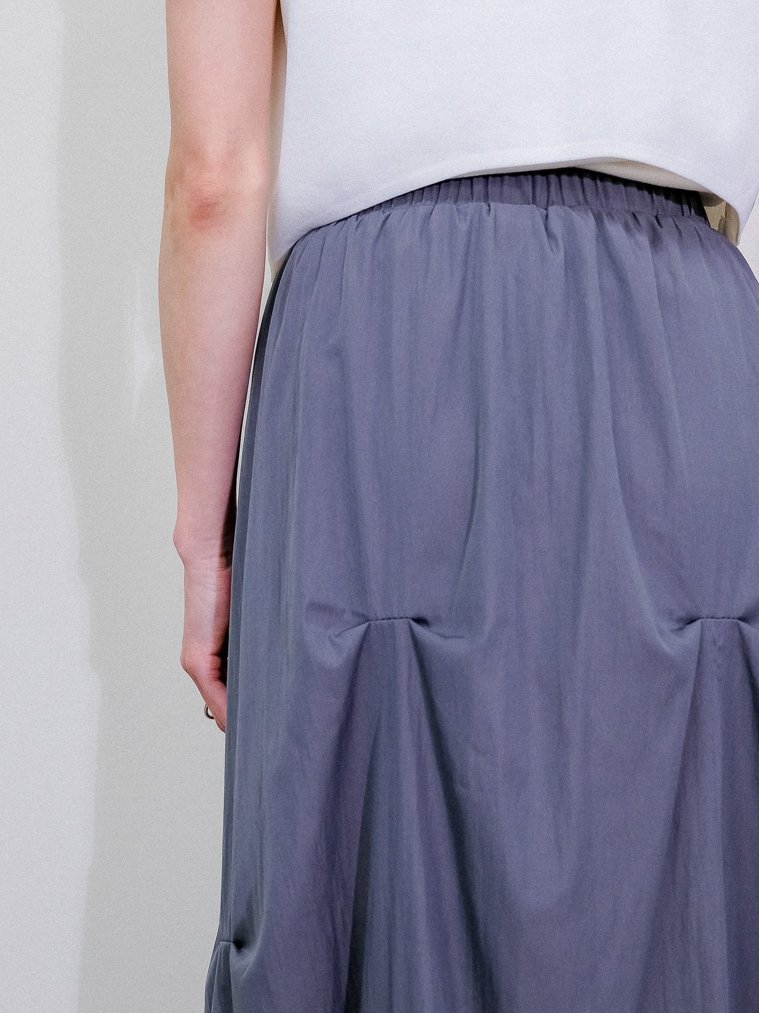 Tuck Skirt [603416]gray(75)