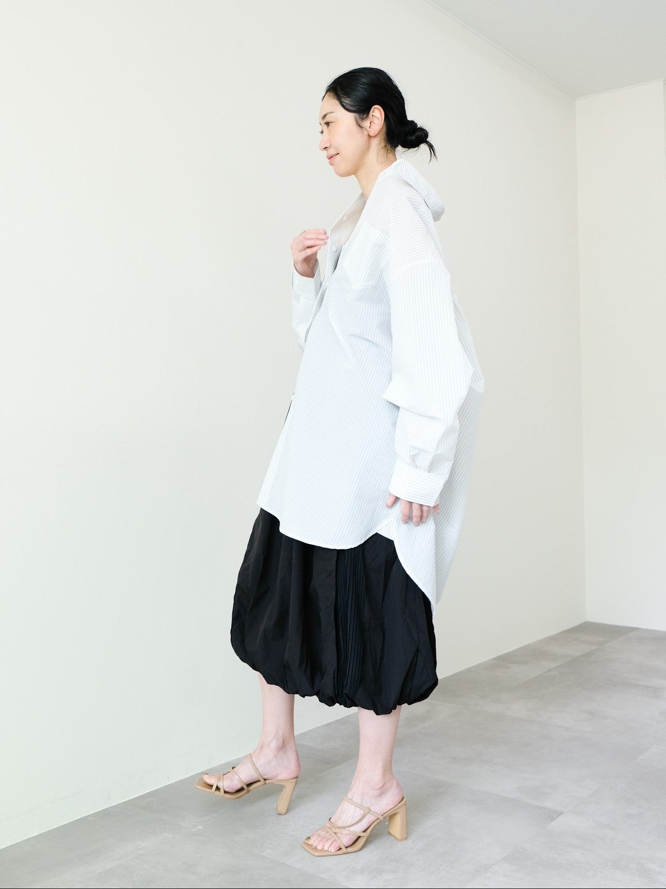 Oversized Shirt(オーバーサイズシャツ)[601551]stripe