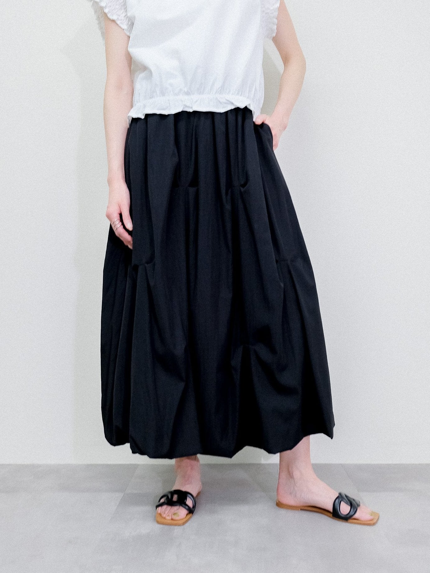 Tuck Skirt [603416]black(99)